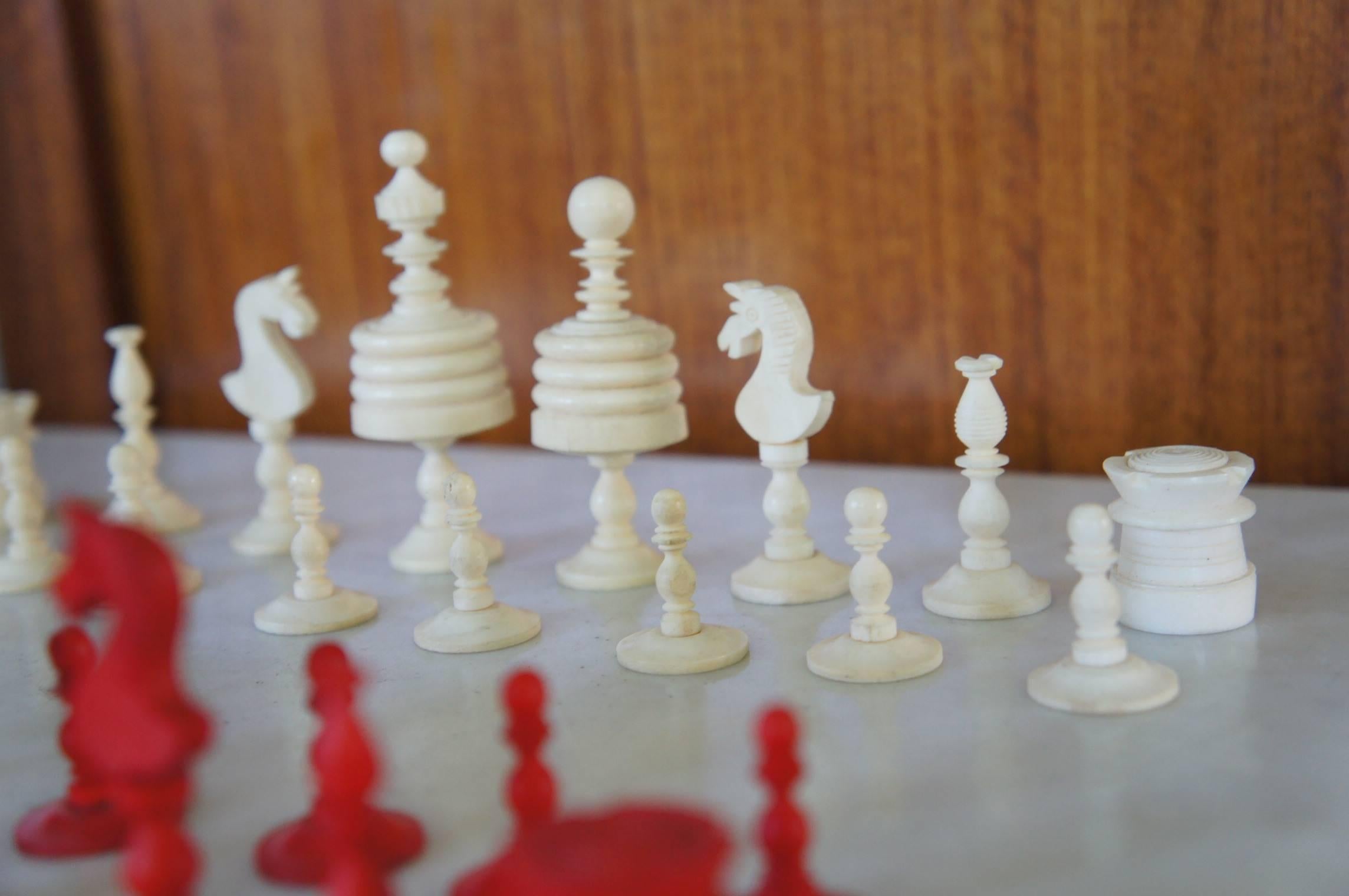 meerschaum chess set