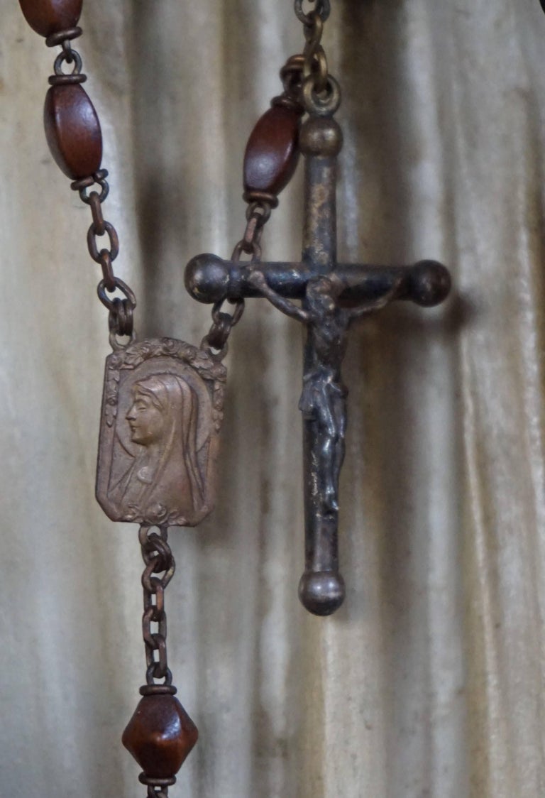 Antique, Large and Rare Saint Valentine Sculpture or Statue Valentine's