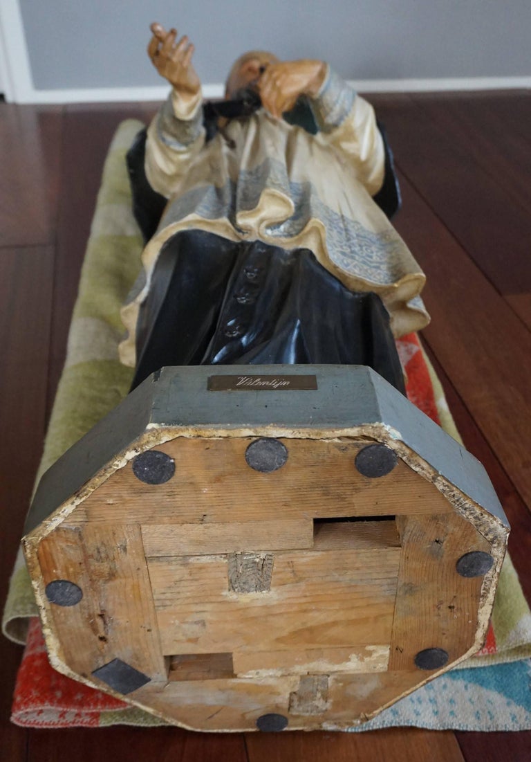 Antique, Large and Rare Saint Valentine Sculpture or Statue Valentine's Day Gift at 1stDibs