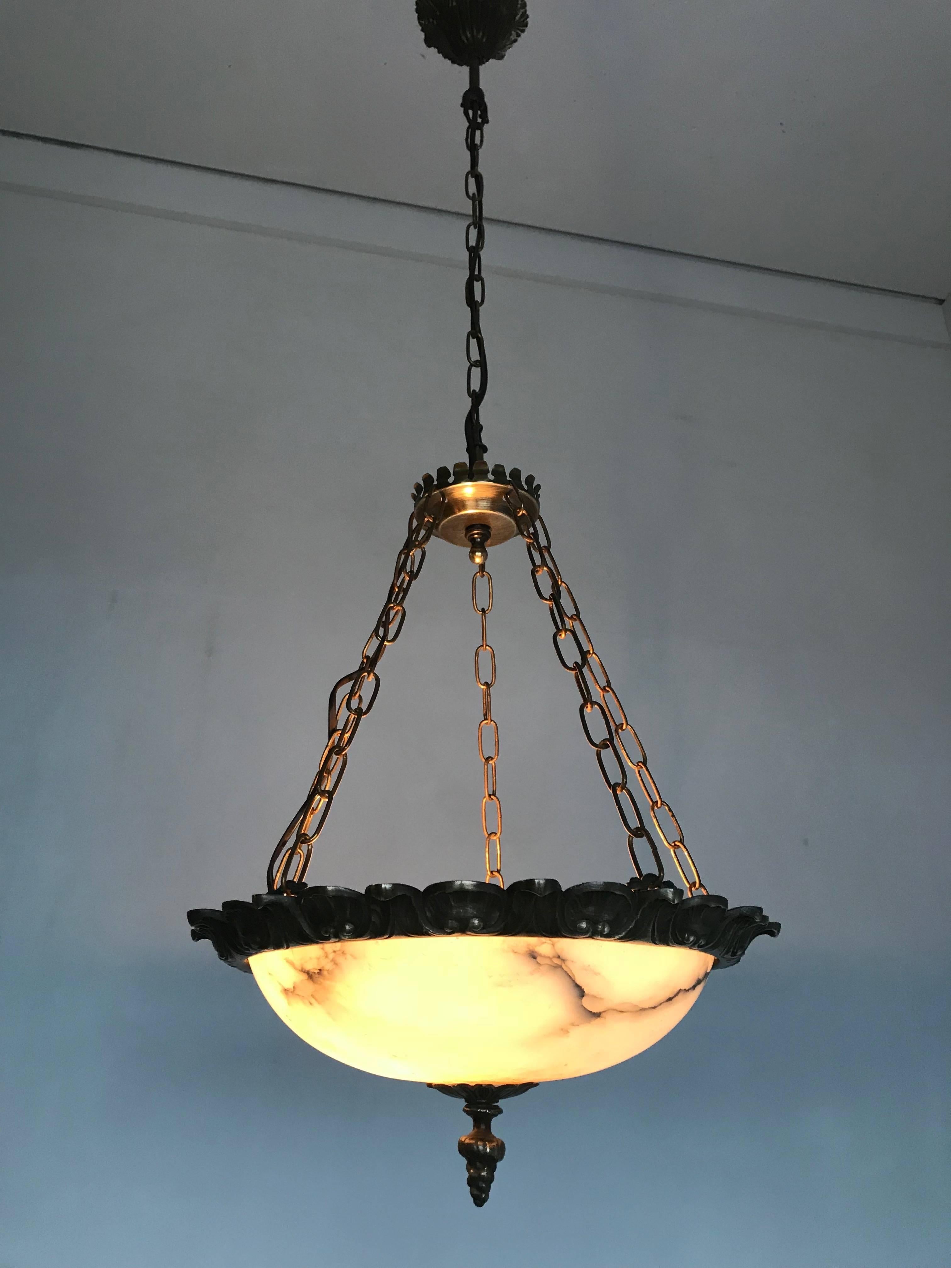 The ideal small pendant for a hallway, bedroom, kitchen, restroom etc. 

If you are looking for a stylish and good quality light fixture to grace your home then this fine specimen could be perfect for you. The warm light that this beautiful,