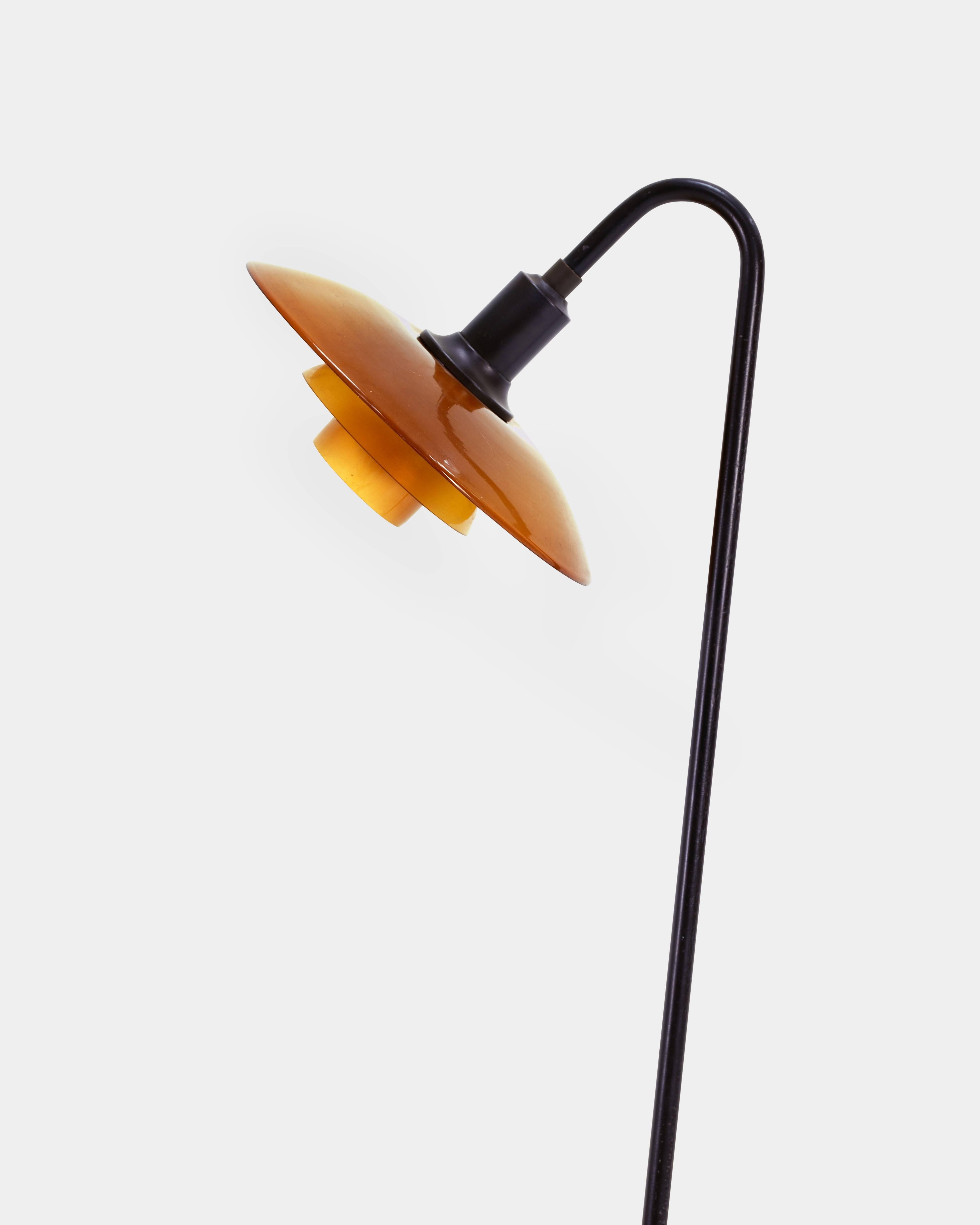 Scandinavian Modern PH 7 Floor Lamp by Poul Henningsen For Sale