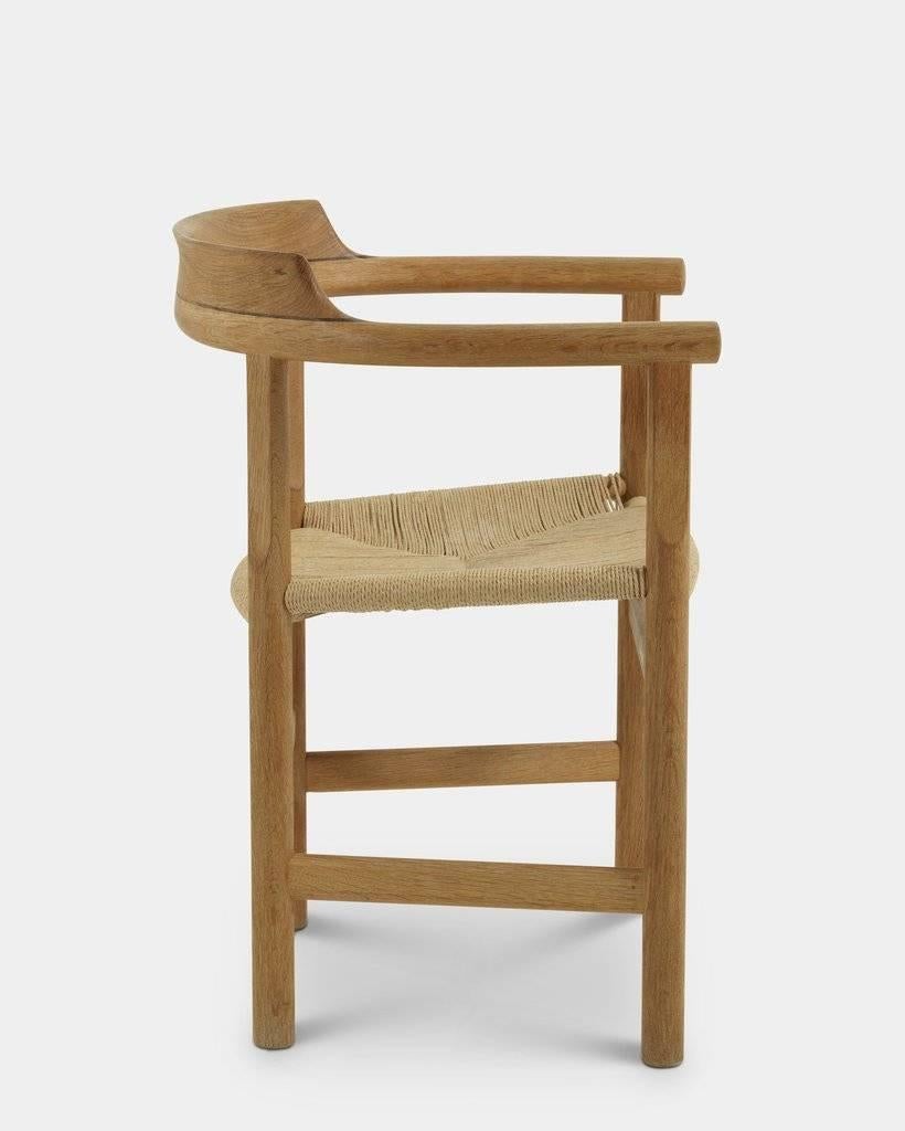 Danish Set of Four Armchairs by Hans J. Wegner For Sale