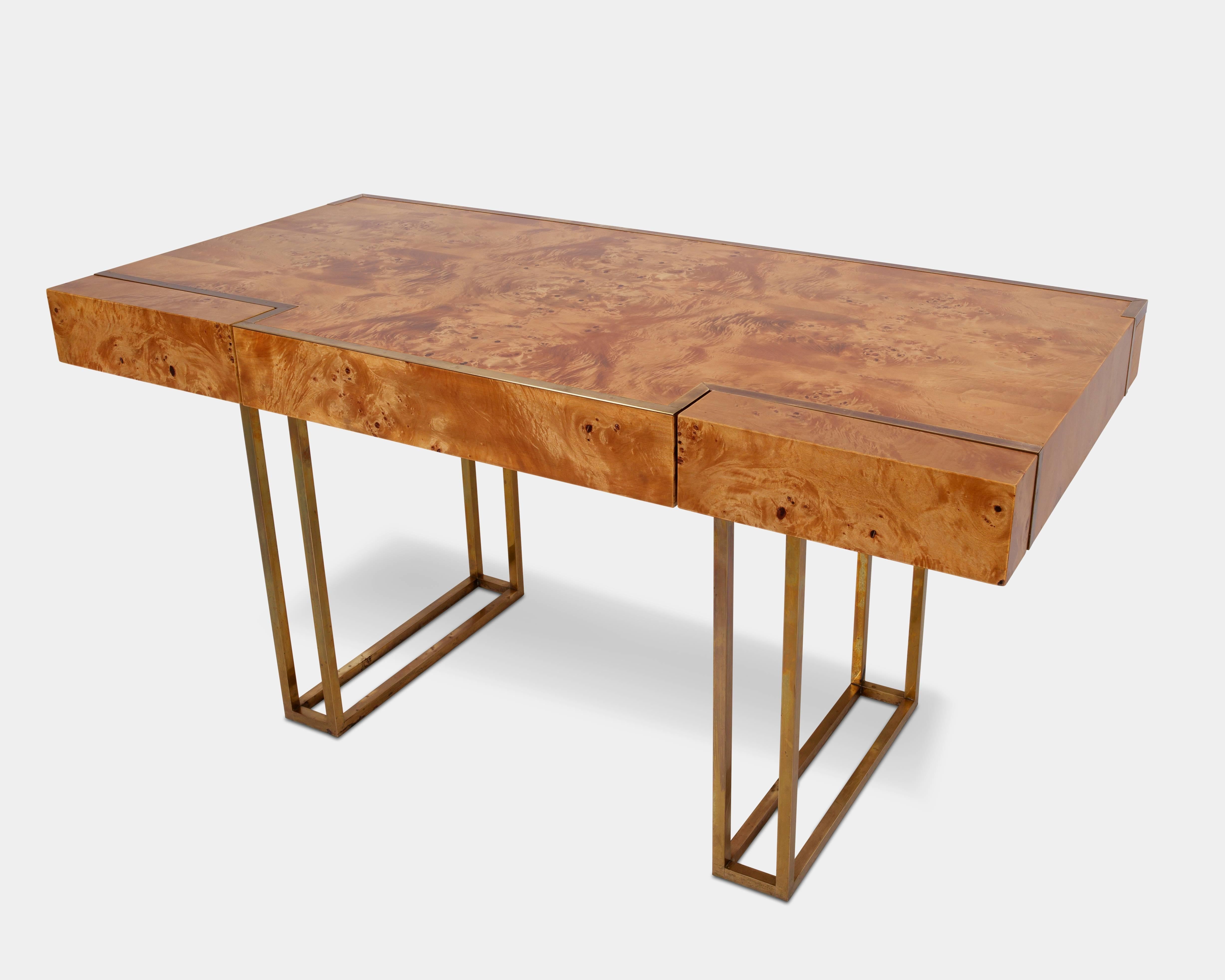 Modern Desk by Jean Claude Mahey For Sale
