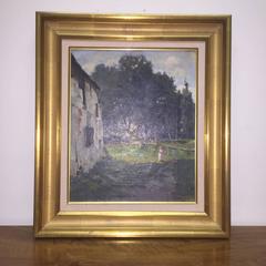 Painting, Oil, Late 19th Century, Country Scene