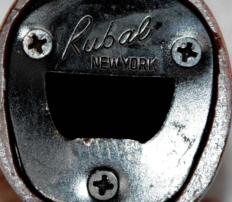 Pair of Rubal Cast Iron Horse Bottle Openers For Sale at 1stdibs