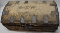 Spanish Colonial Hide Covered Trunk, 19th Century