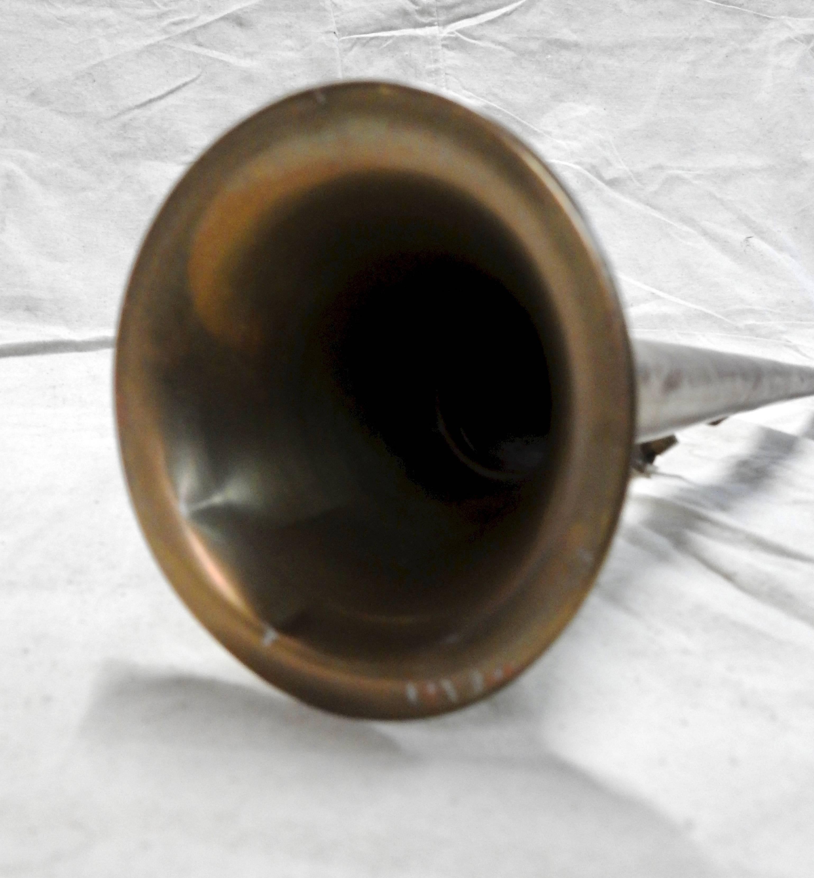 Hand-Crafted Model A Copper Horn For Sale