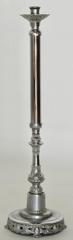 Silver Plated Altar Candlesticks, Pair