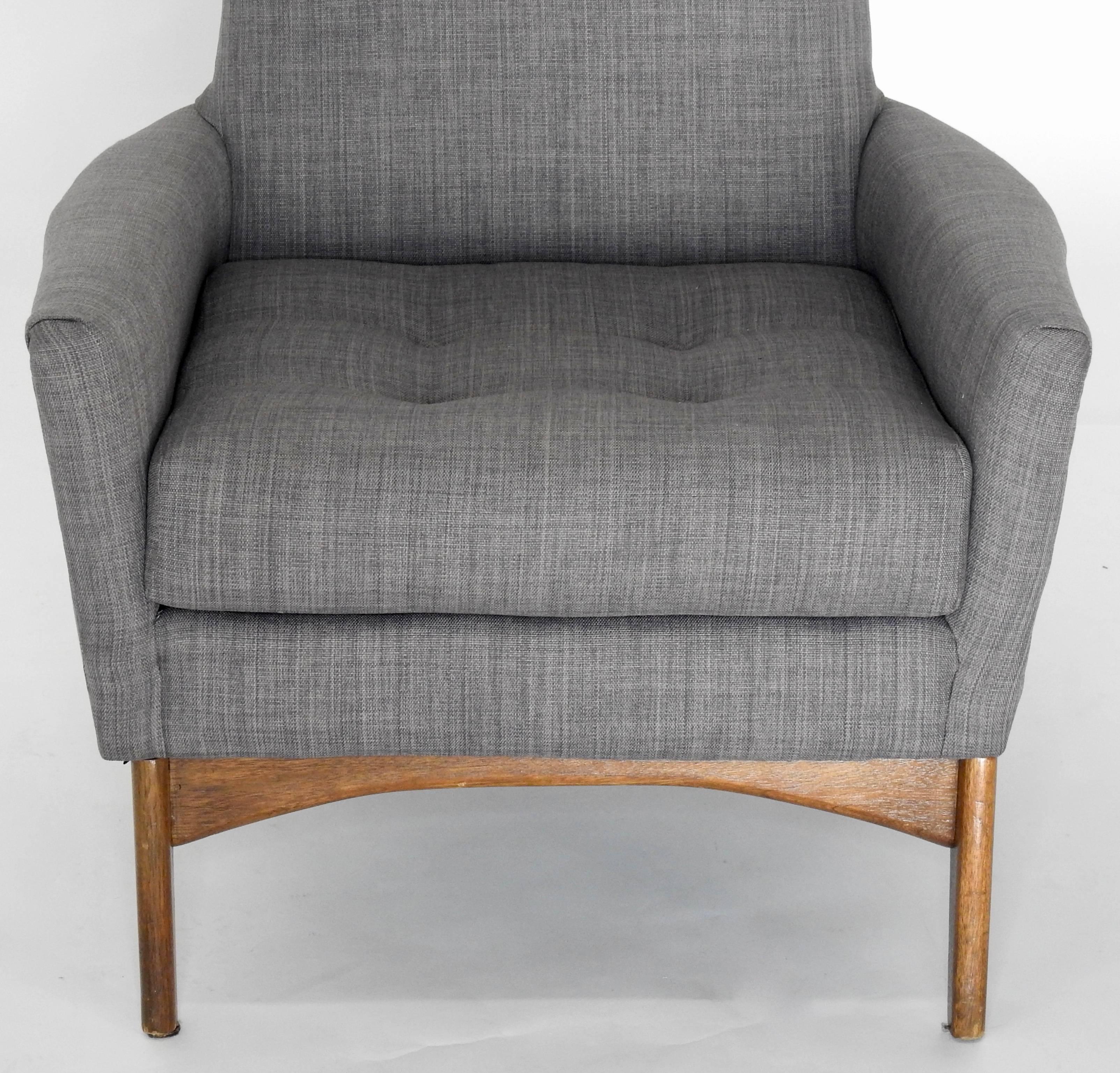 Mid-Century Adrian Pearsall High-Back Lounge Chair 1