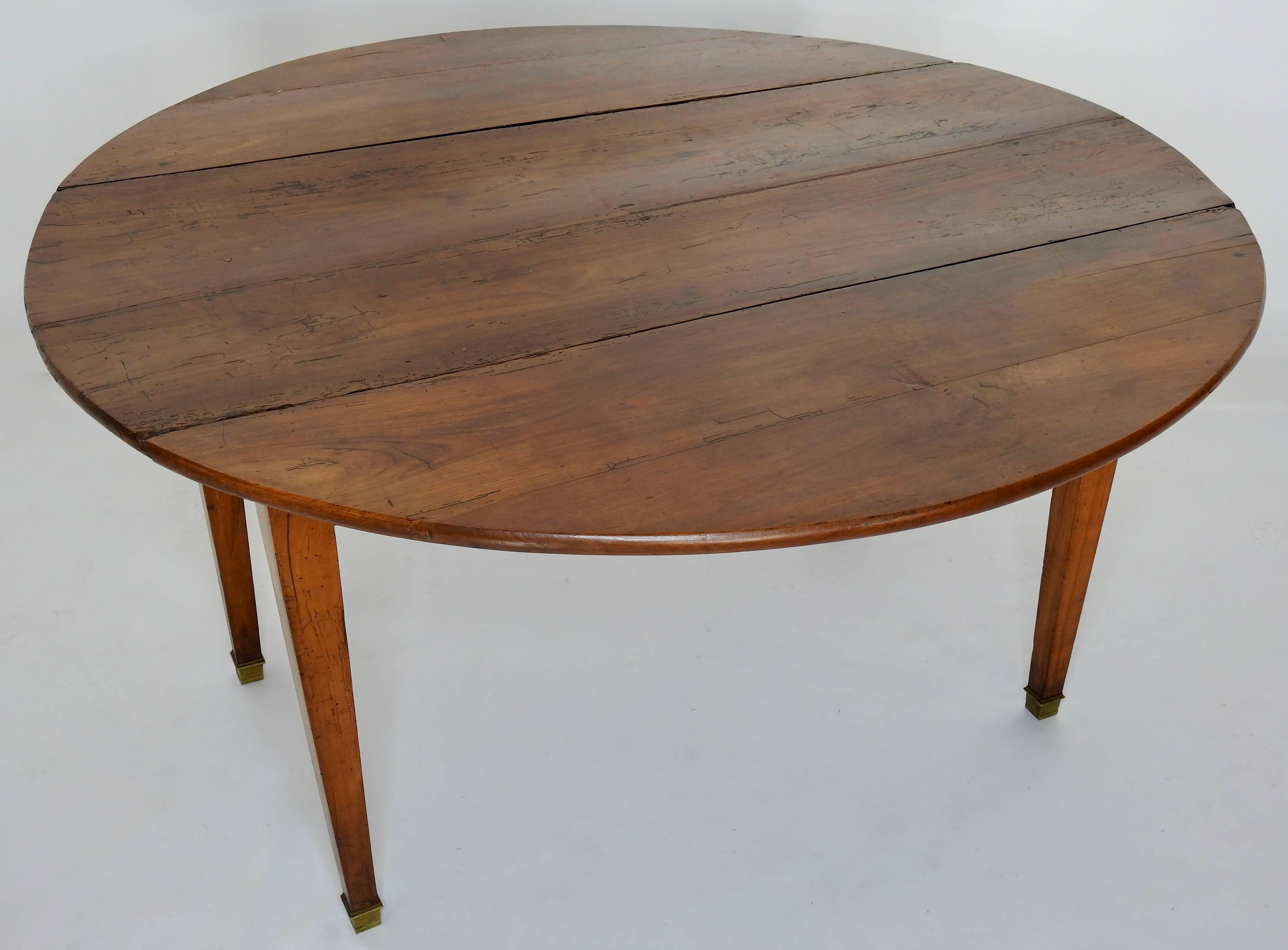 walnut drop leaf table