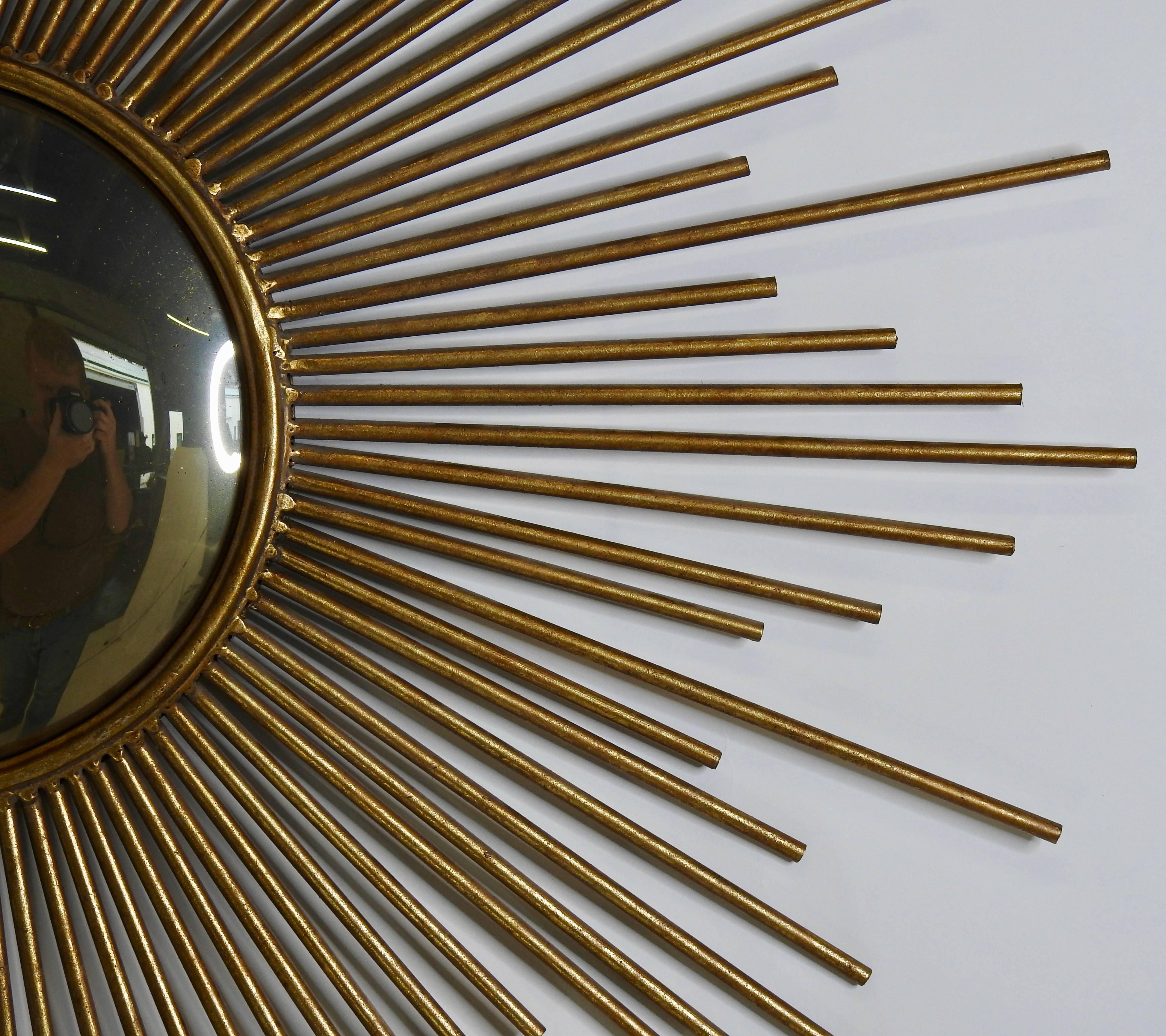 Mid-Century Modern Vintage Inspired Starburst Mirror