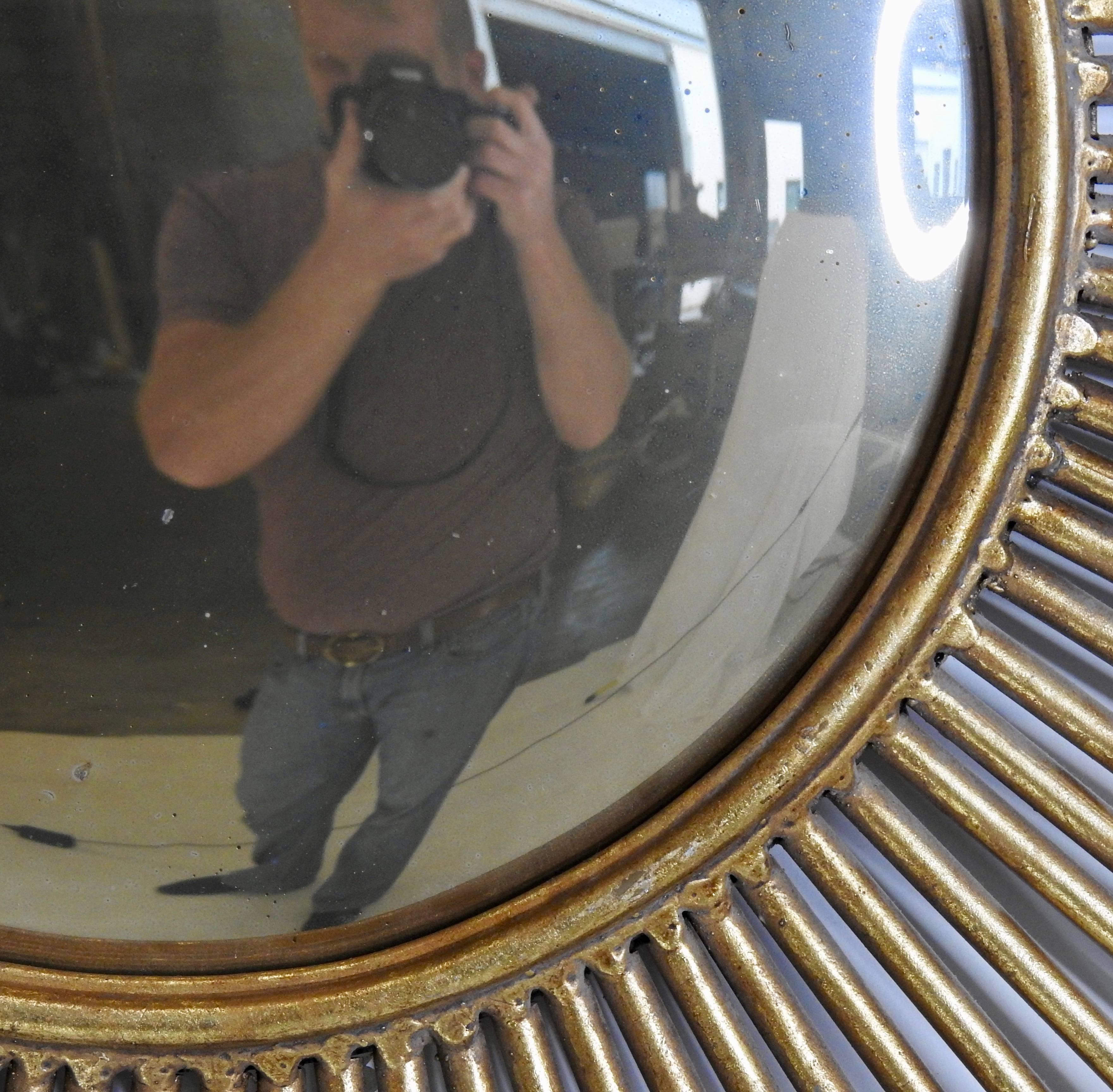 American Vintage Inspired Starburst Mirror