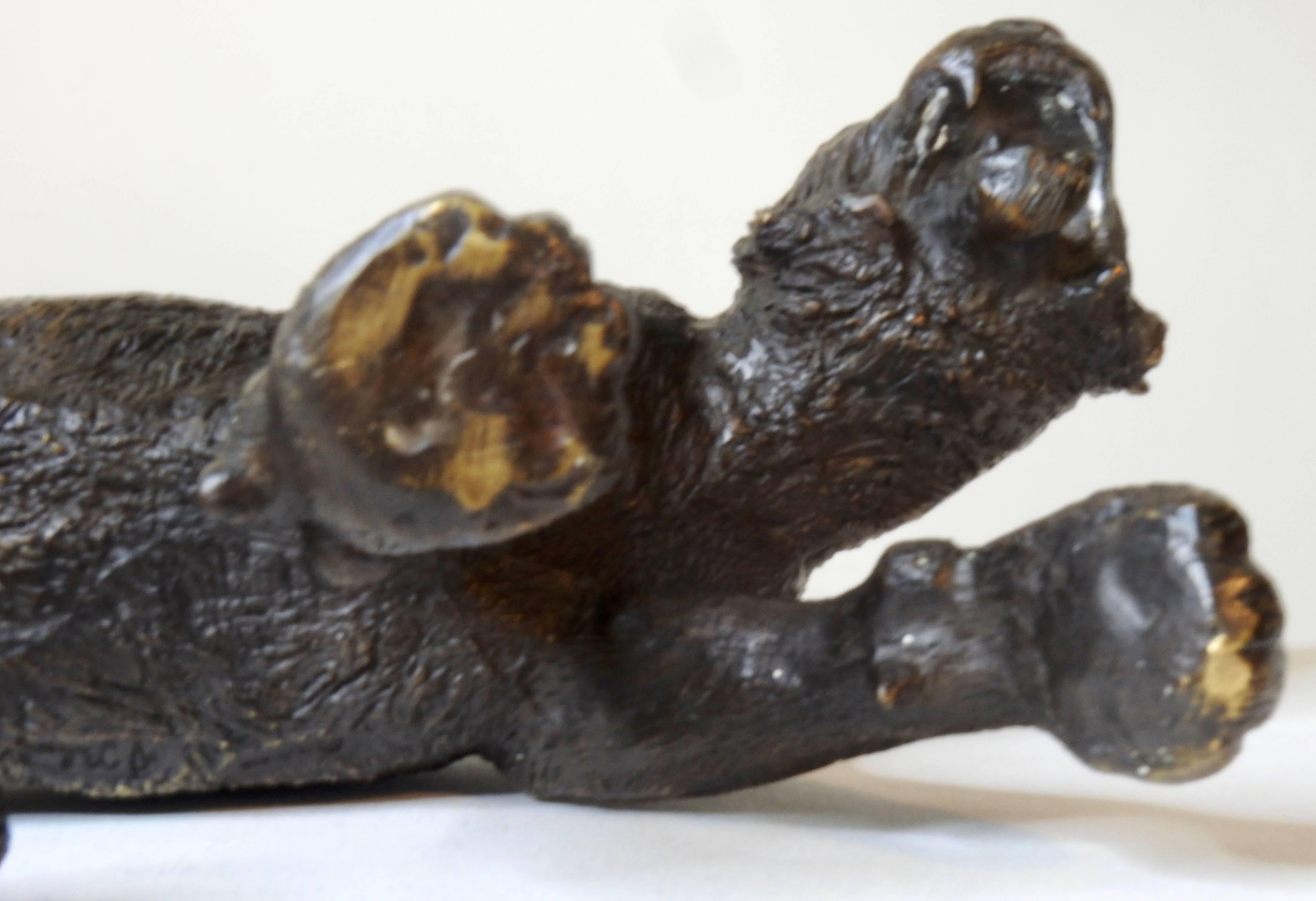 Bronze Tiger Cast, 20th Century For Sale 1