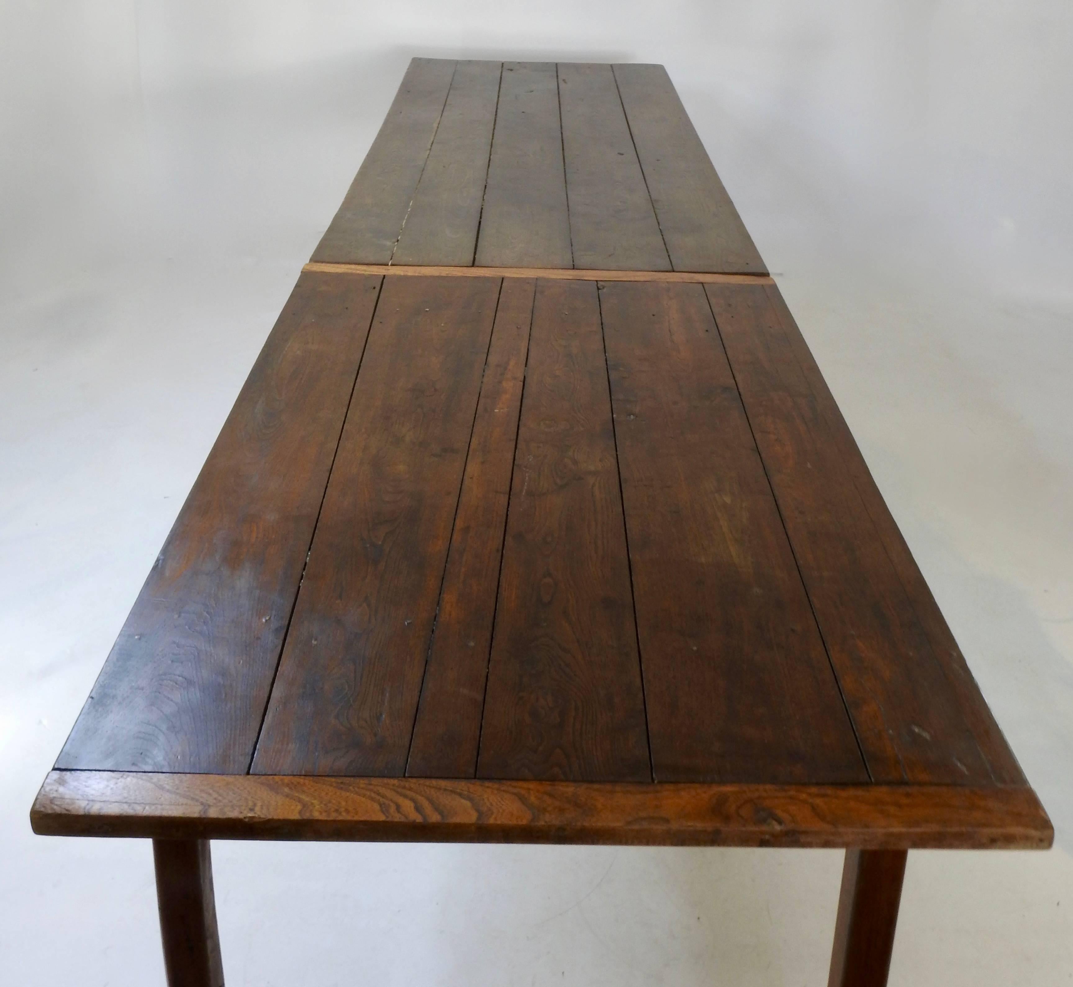 19th Century Country French Working Farm Table 2