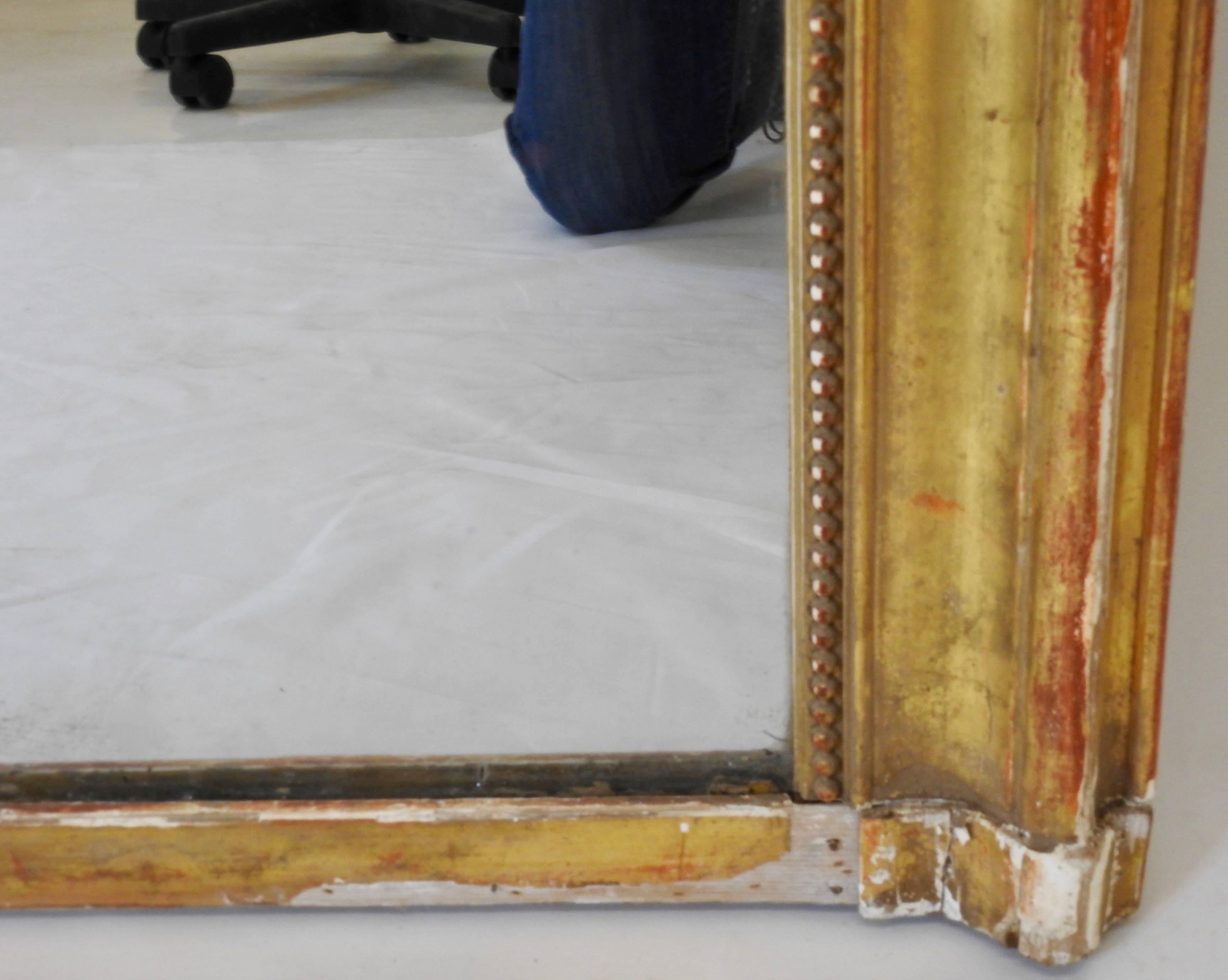 19th Century Louis Philippe Giltwood Mirror 2