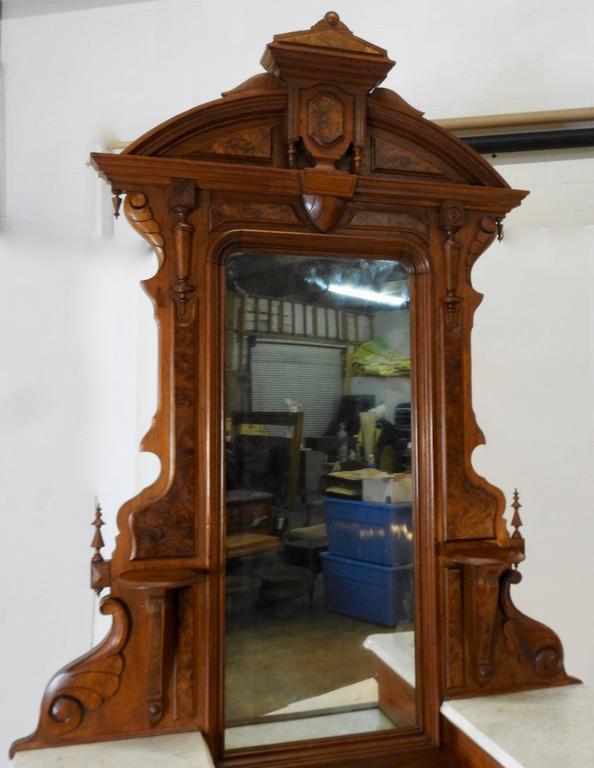 Victorian Gentleman S Dresser With Marble Tops