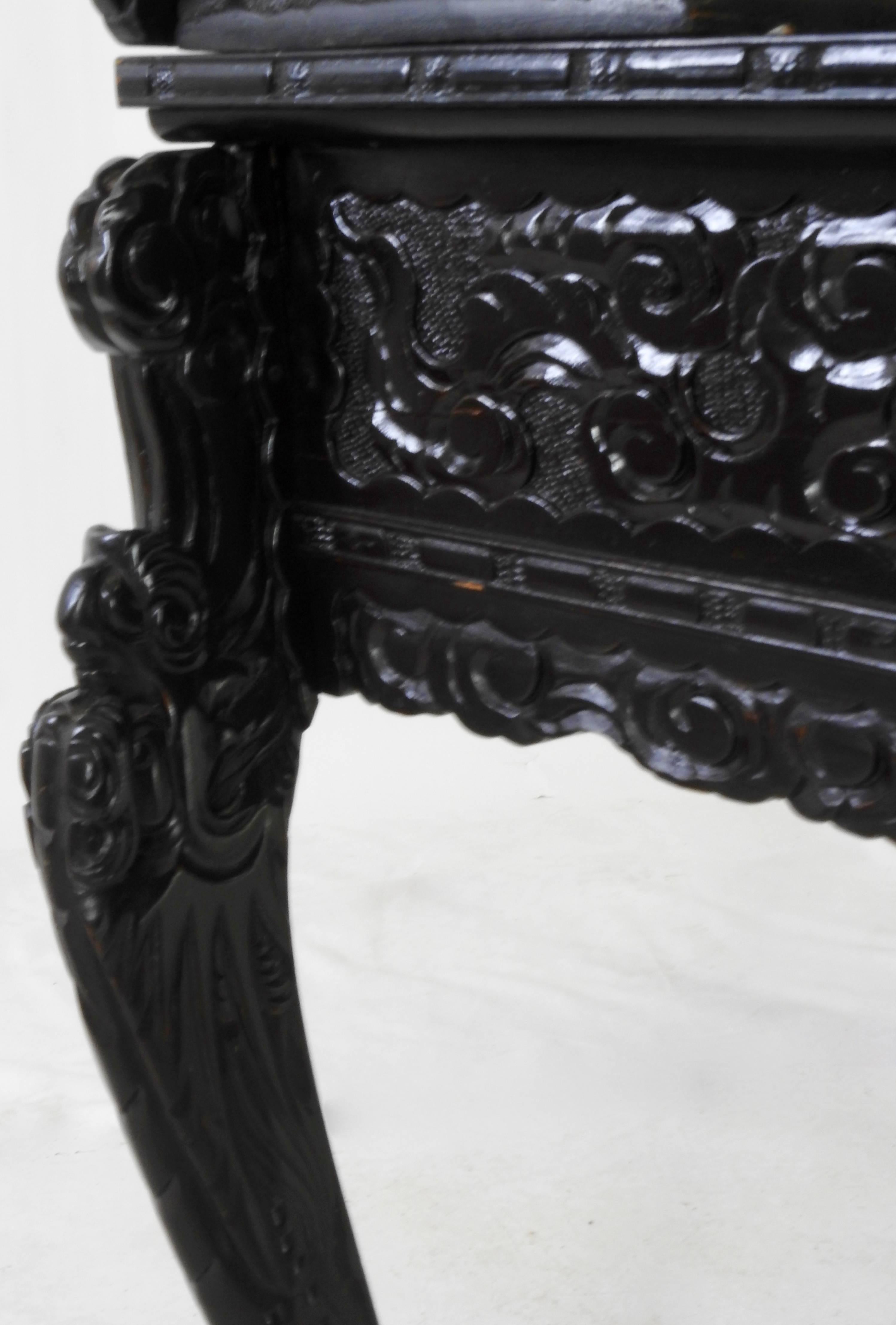 Art Nouveau Anglo-Japanese Secretary