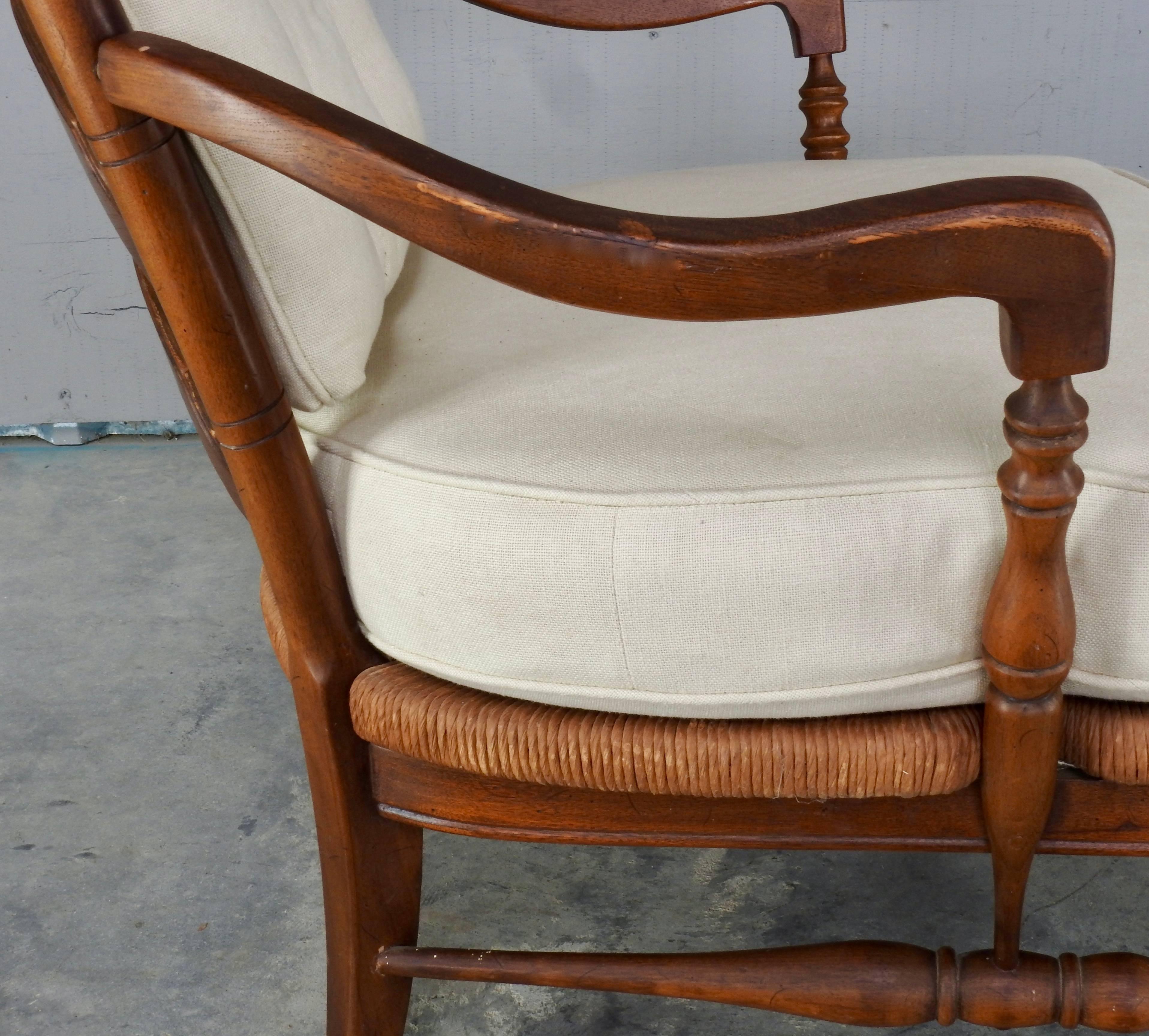 Danish Lounge Chair, Mid-20th Century In Good Condition In Cookeville, TN