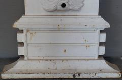 Wrought Iron Fountain Plaque with Lady