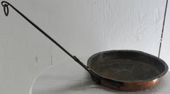 French Copper Jelly Pan, Antique