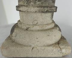 French Stone Urn Lamp
