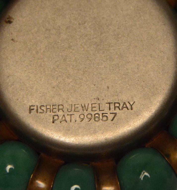 Art Deco Fisher Jewel Trays at 1stDibs
