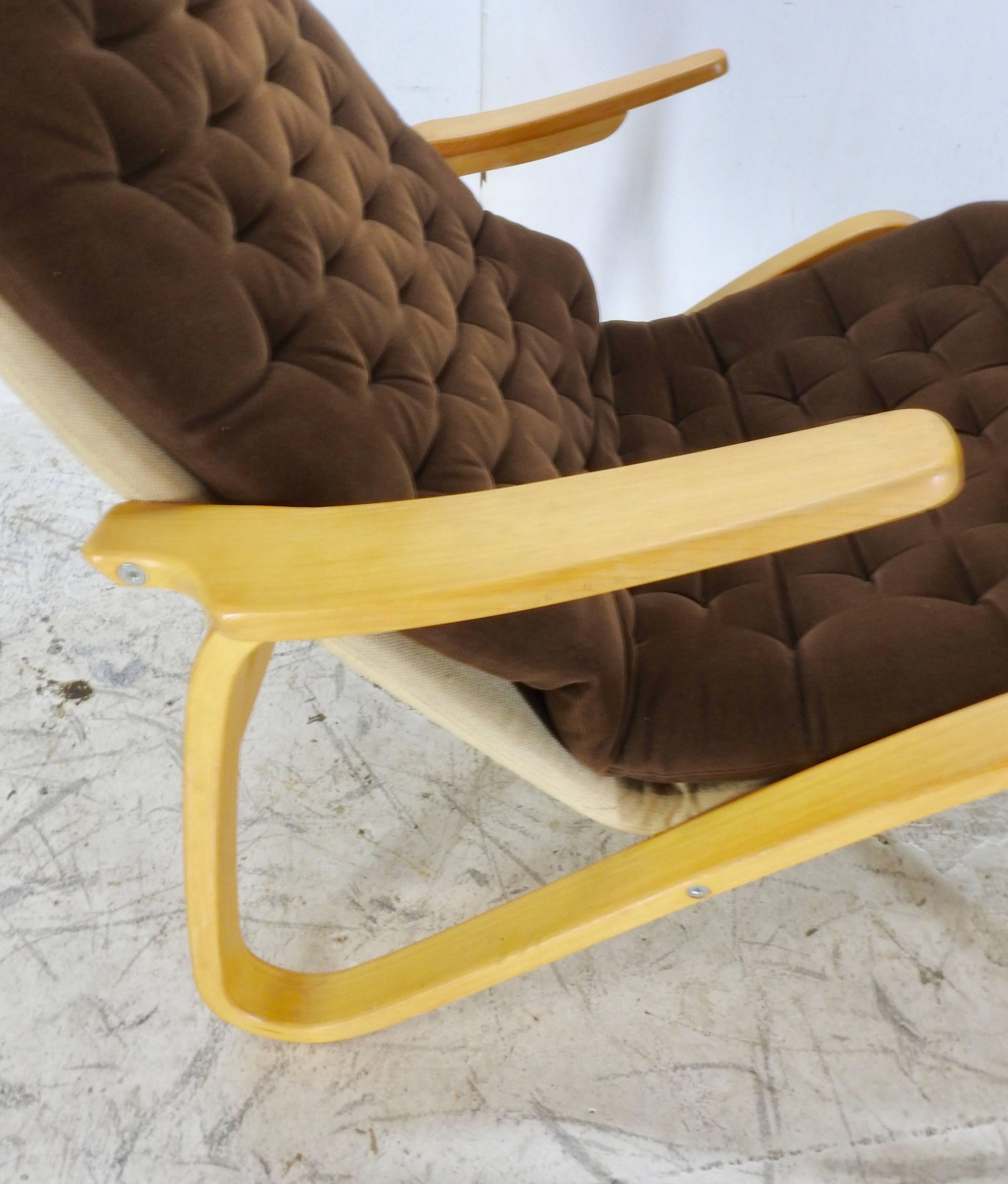 Danish Modern Lounge Chair by DUX For Sale 1