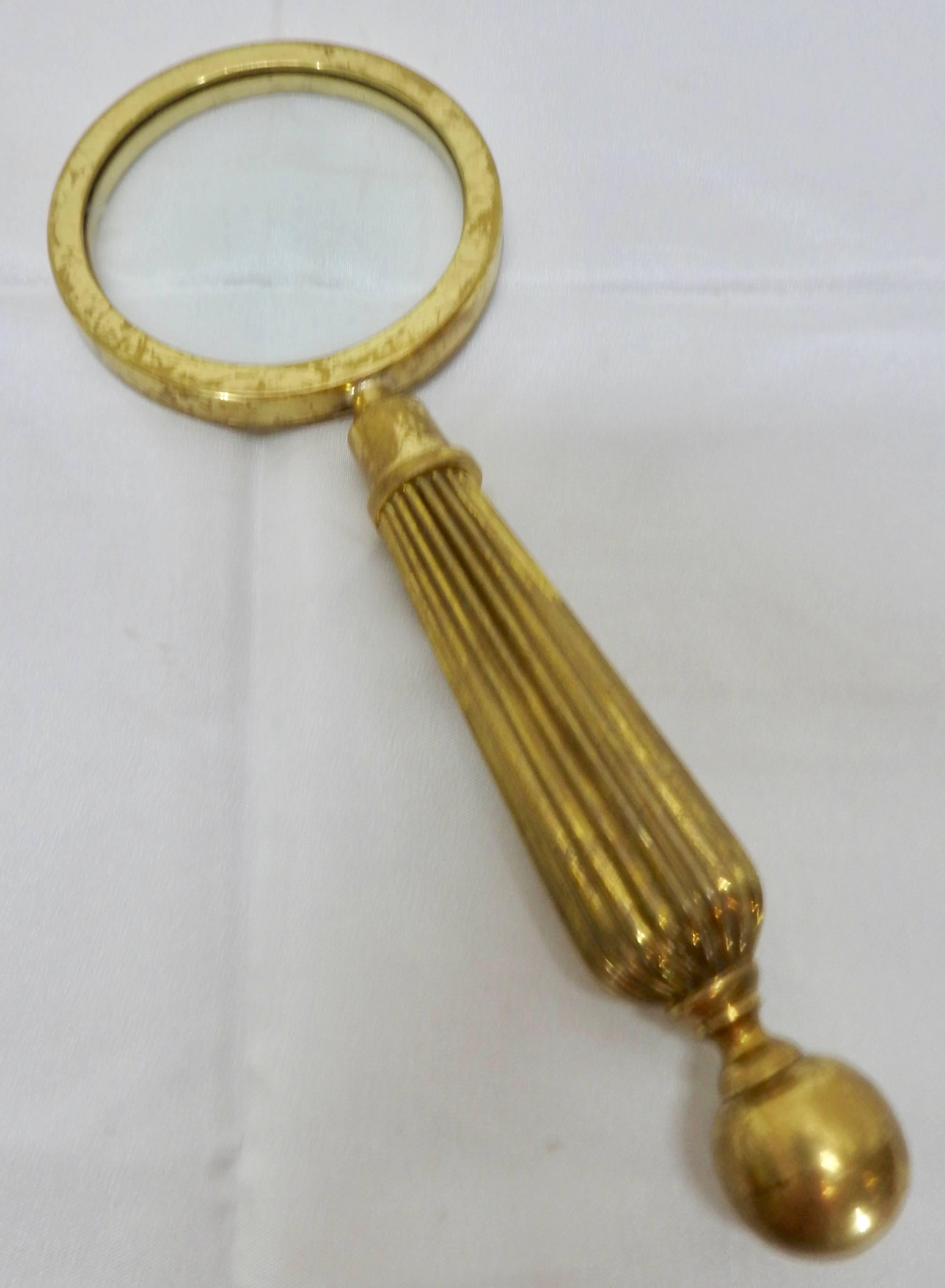 letter opener with magnifying glass