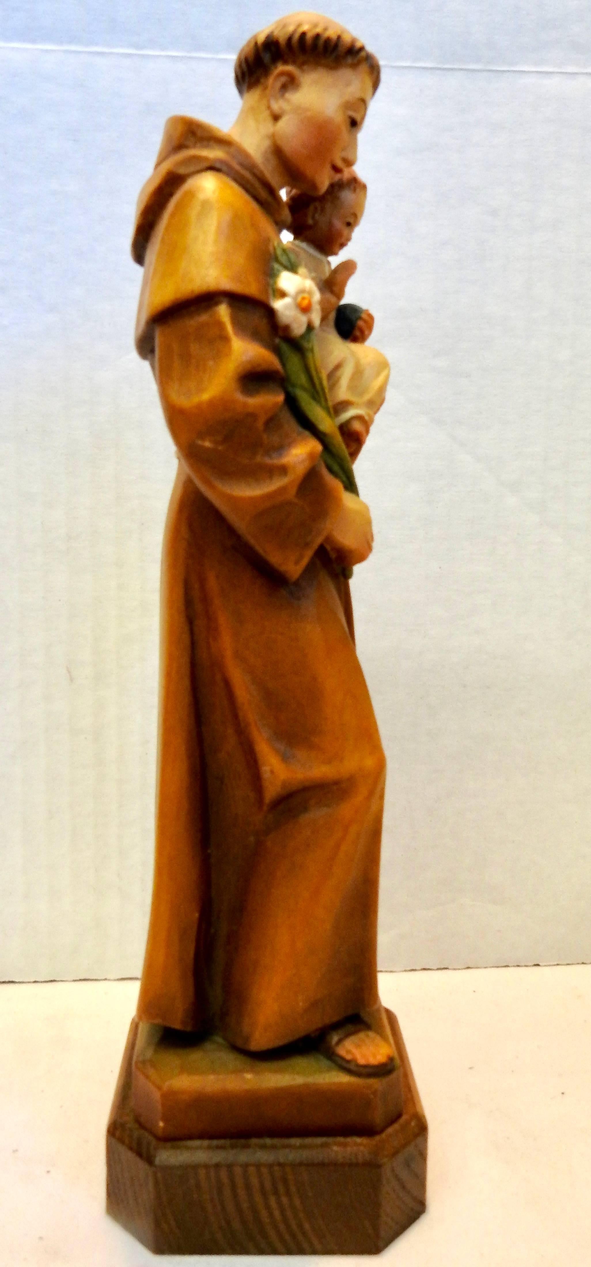 st anthony figurine