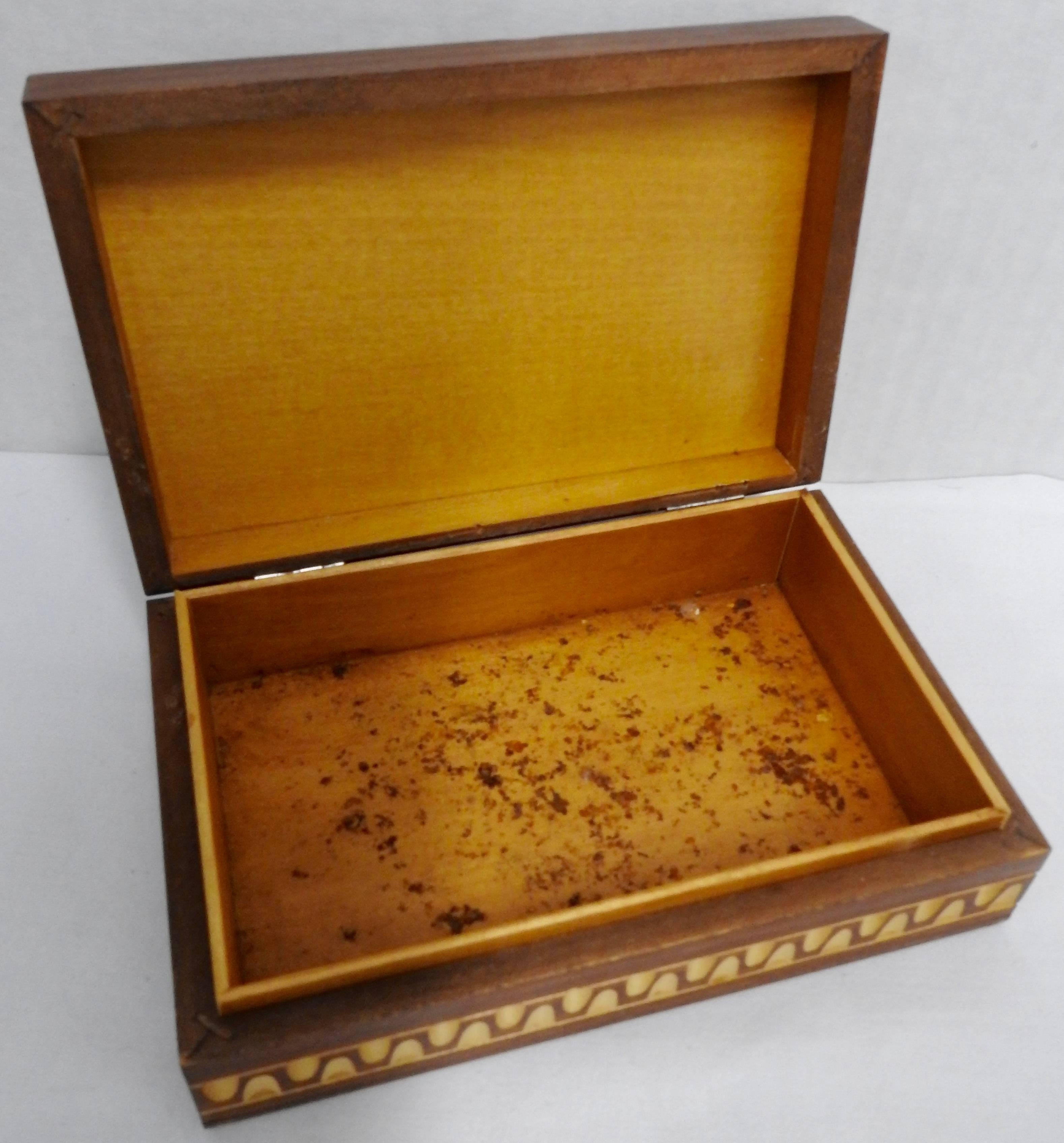 vintage wood box