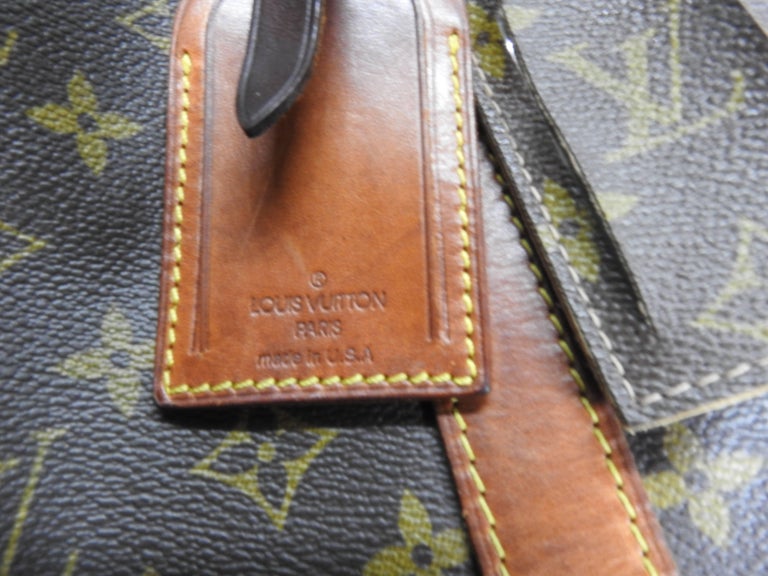 Keepall Louis Vuitton Travel bag Brown Leather ref.53019 - Joli Closet