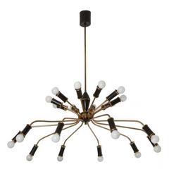 Italian Midcentury Chandelier 6