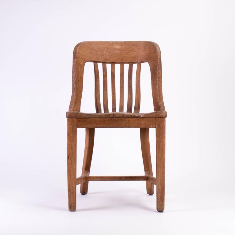Wood Chair For At 1stdibs Wood Chair With Number 315 On The Back Of Seat Most Likely A Waiting