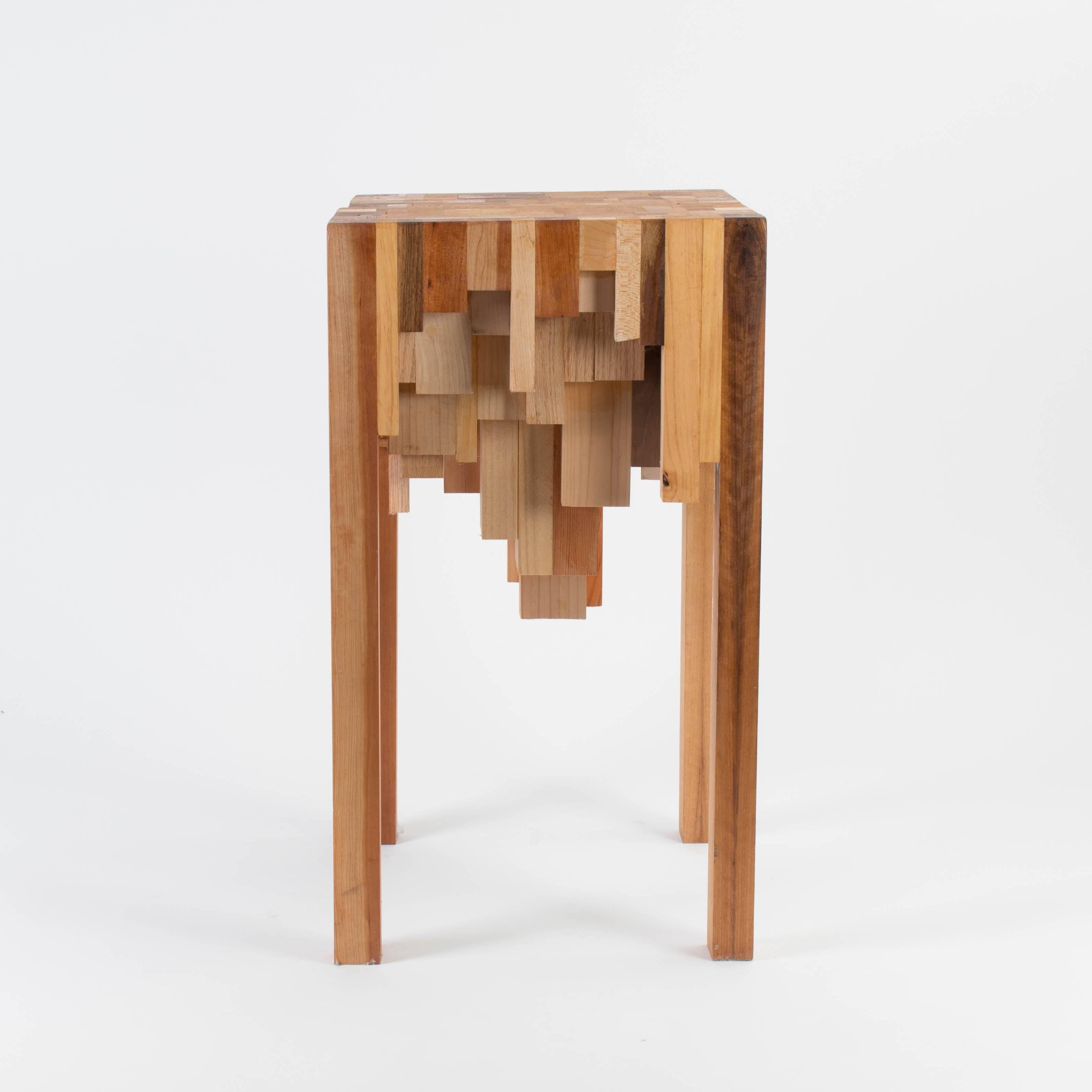 wood pedestal