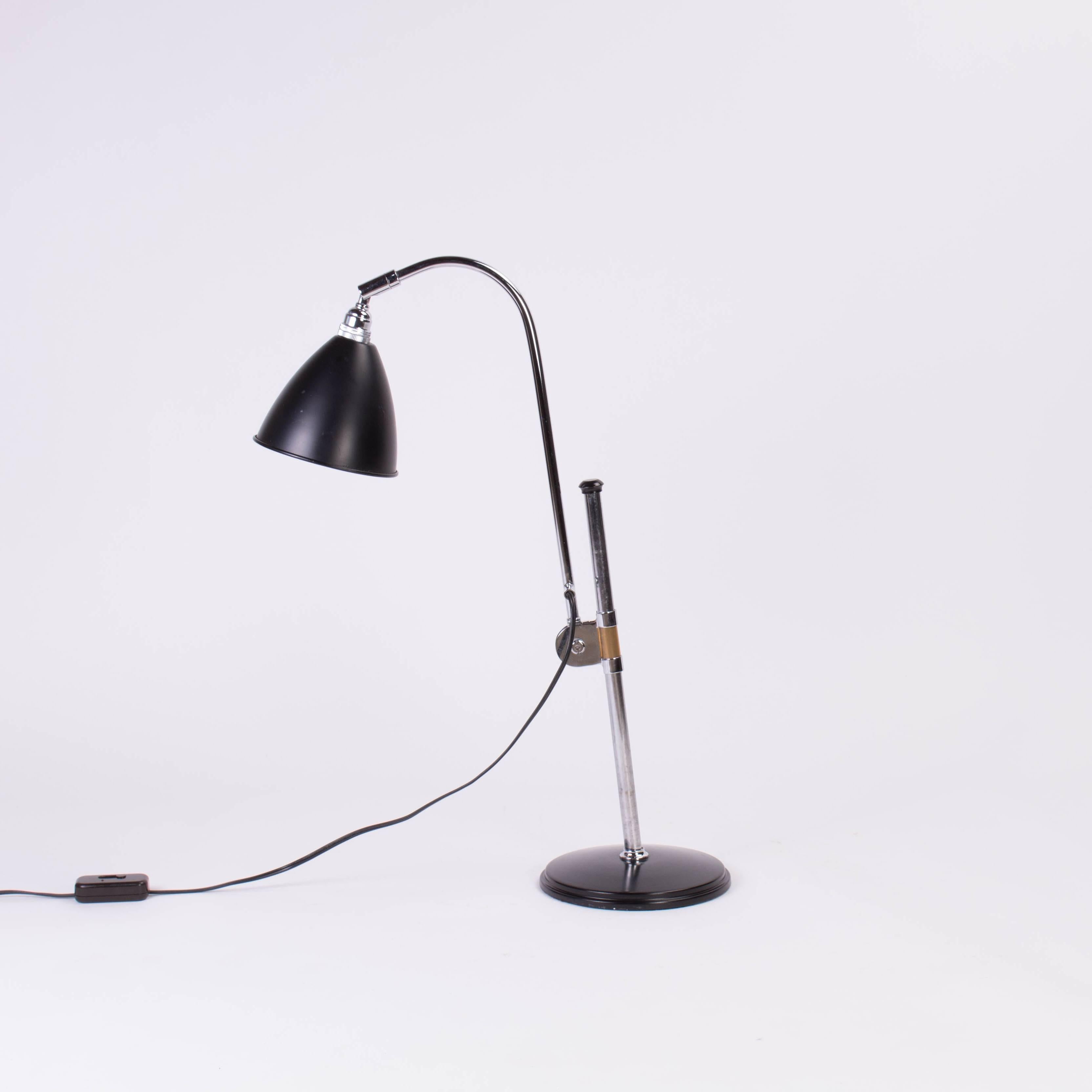 Industrial Style Desk Lamp In Good Condition In Notting Hill, GB