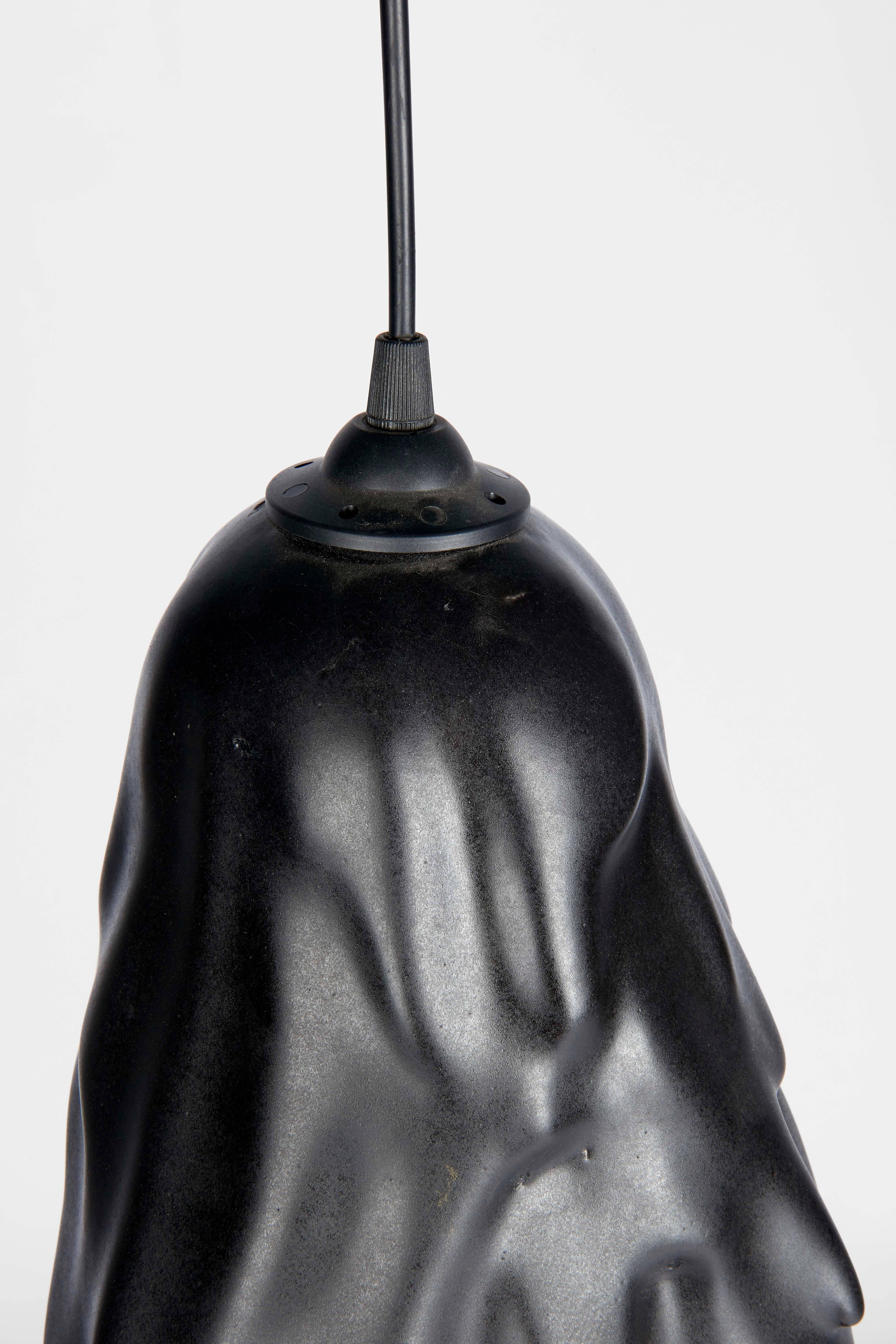 Glazed Ceramic Lamp 'Melt' by Artist Bartek Mejor, 2011 For Sale