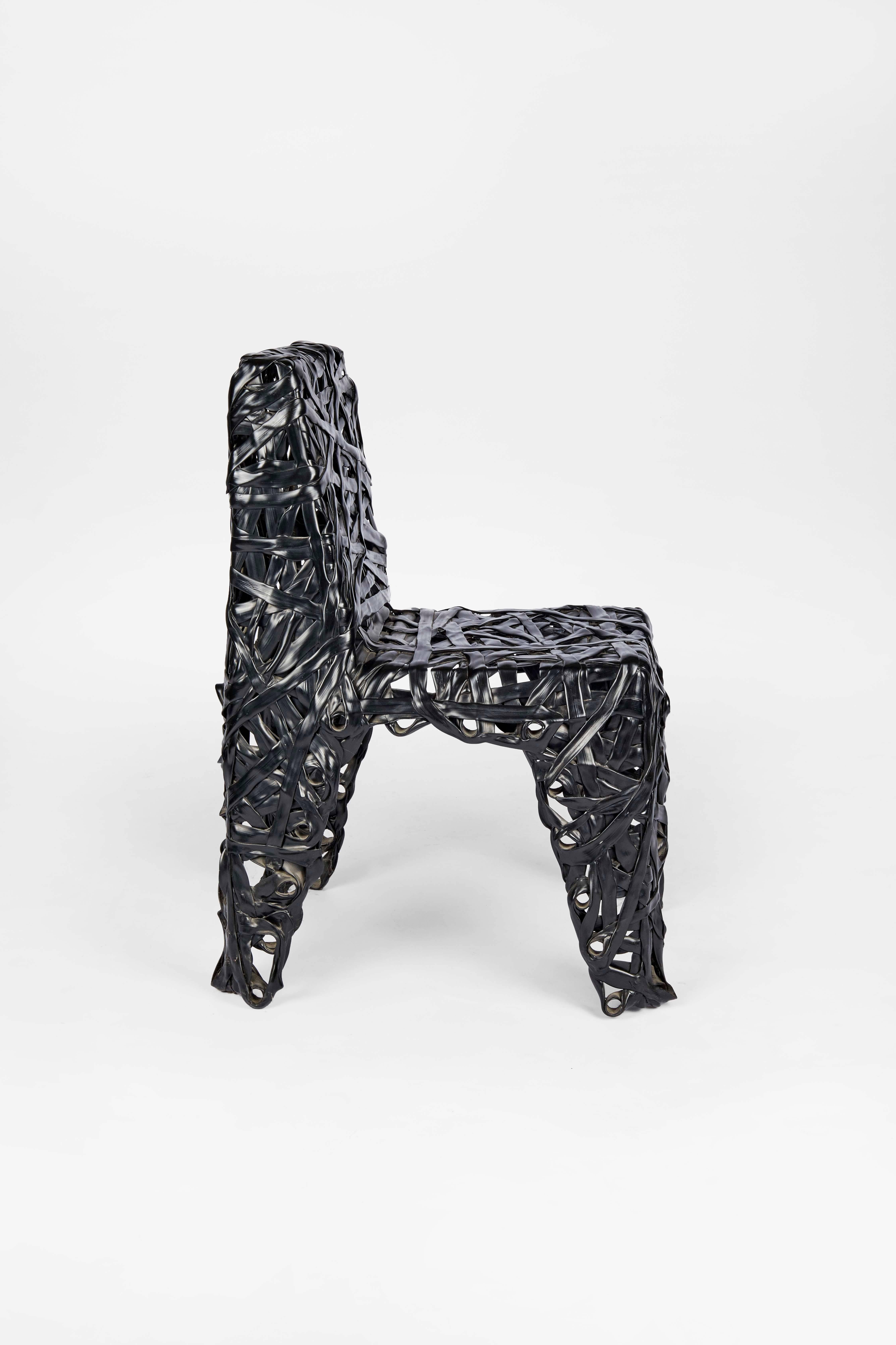 British Limited Edition 21st Century Recycled Plastic RD Chair by Richard Liddle 