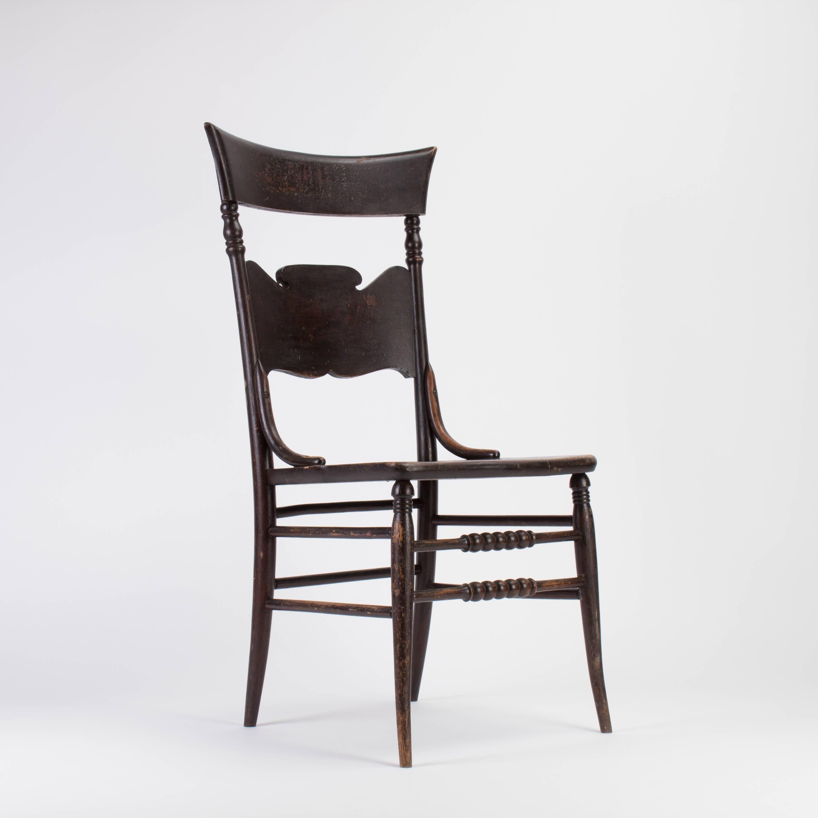 20th Century Four Oak Chairs