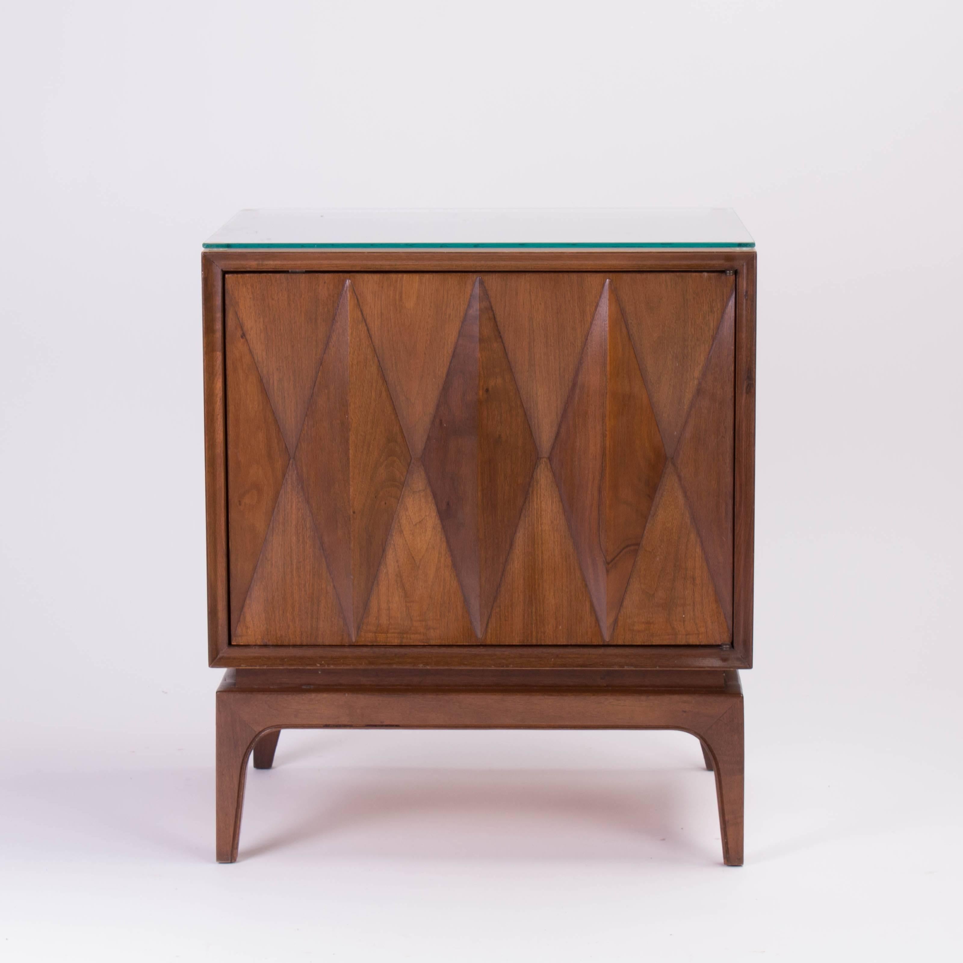 Mid-Century Modern Teak Cabinets by Albert Parvin for American of Martinsville 2