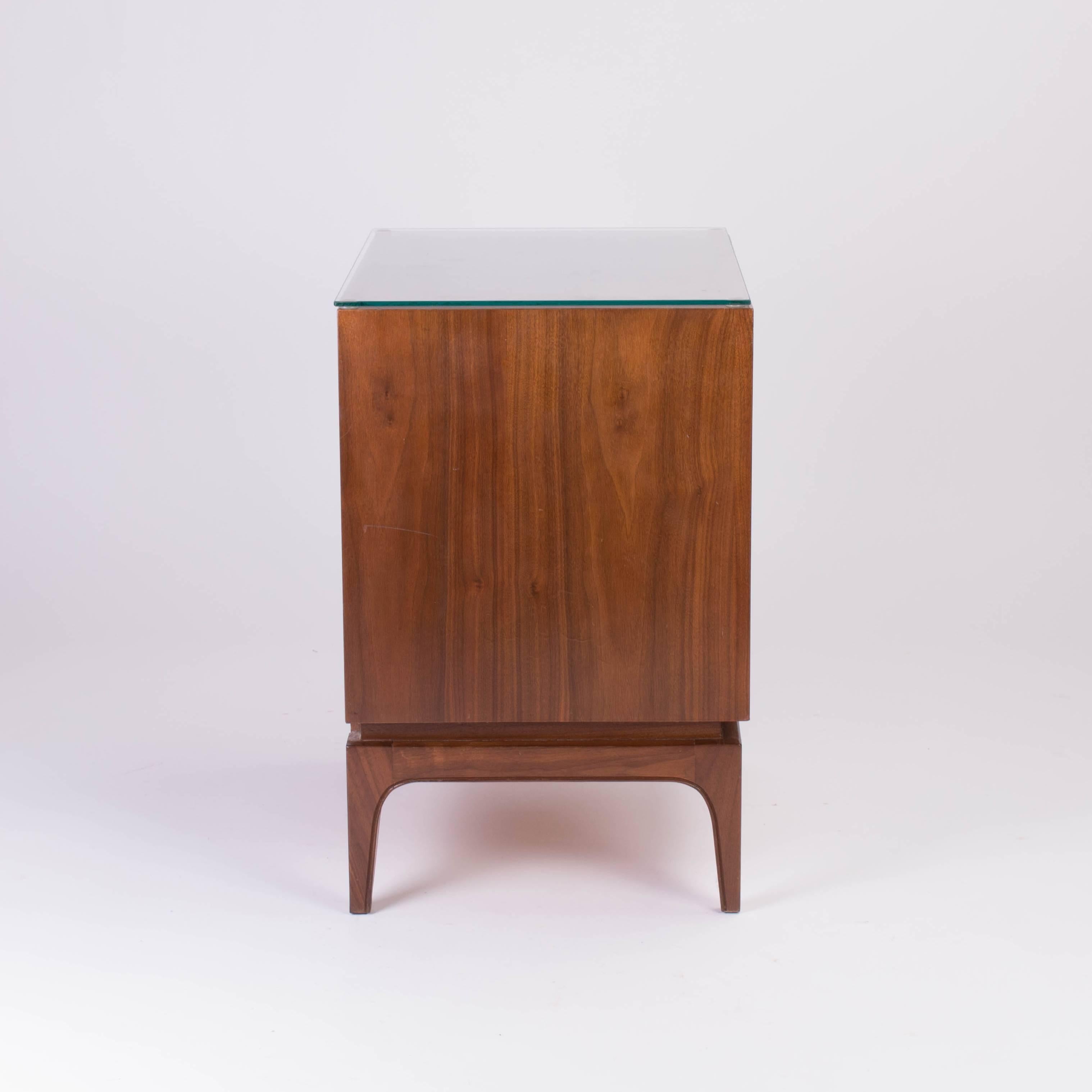 Mid-Century Modern Teak Cabinets by Albert Parvin for American of Martinsville 4