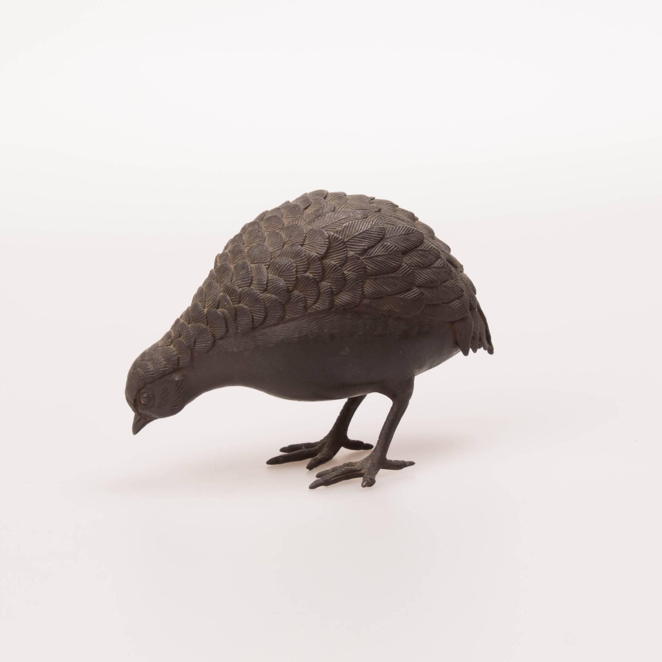 20th Century Decorative Cast Iron Bird Ornaments