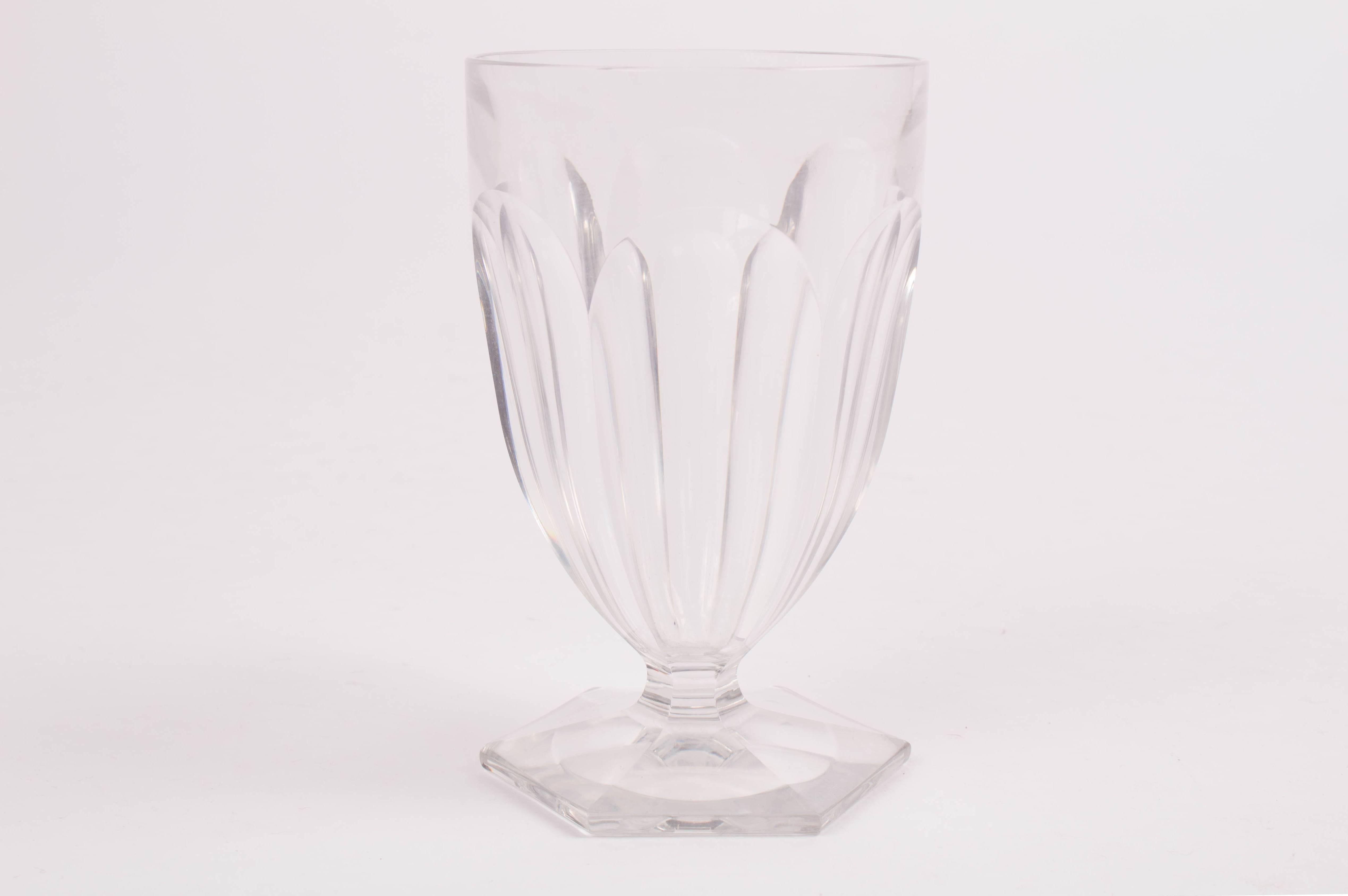 Set of Six Baccarat Water Glasses In Good Condition In Notting Hill, GB