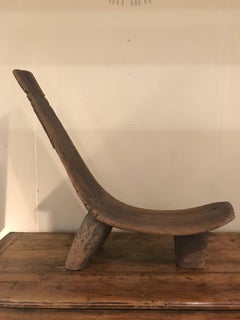 Dagalo African Lobi Tribal Deck Chair Burkina Faso, Ivory Coast