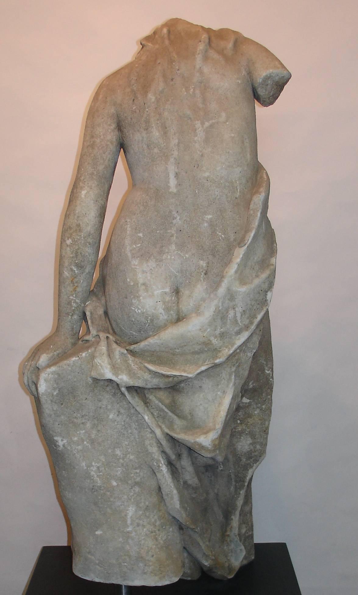 18th century Italian Allegorical Neoclassic Marble Sculpture 1