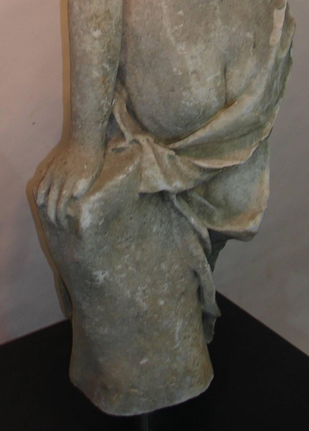 18th century Italian Allegorical Neoclassic Marble Sculpture 2