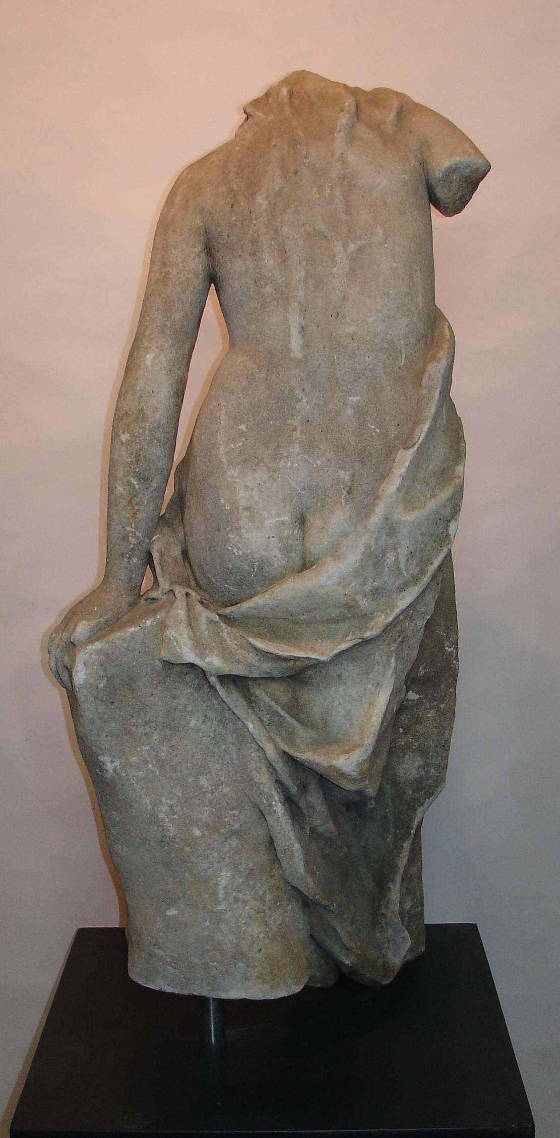 18th century Italian Allegorical Neoclassic Marble Sculpture 4