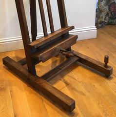 19th Century Large Oak Easel English