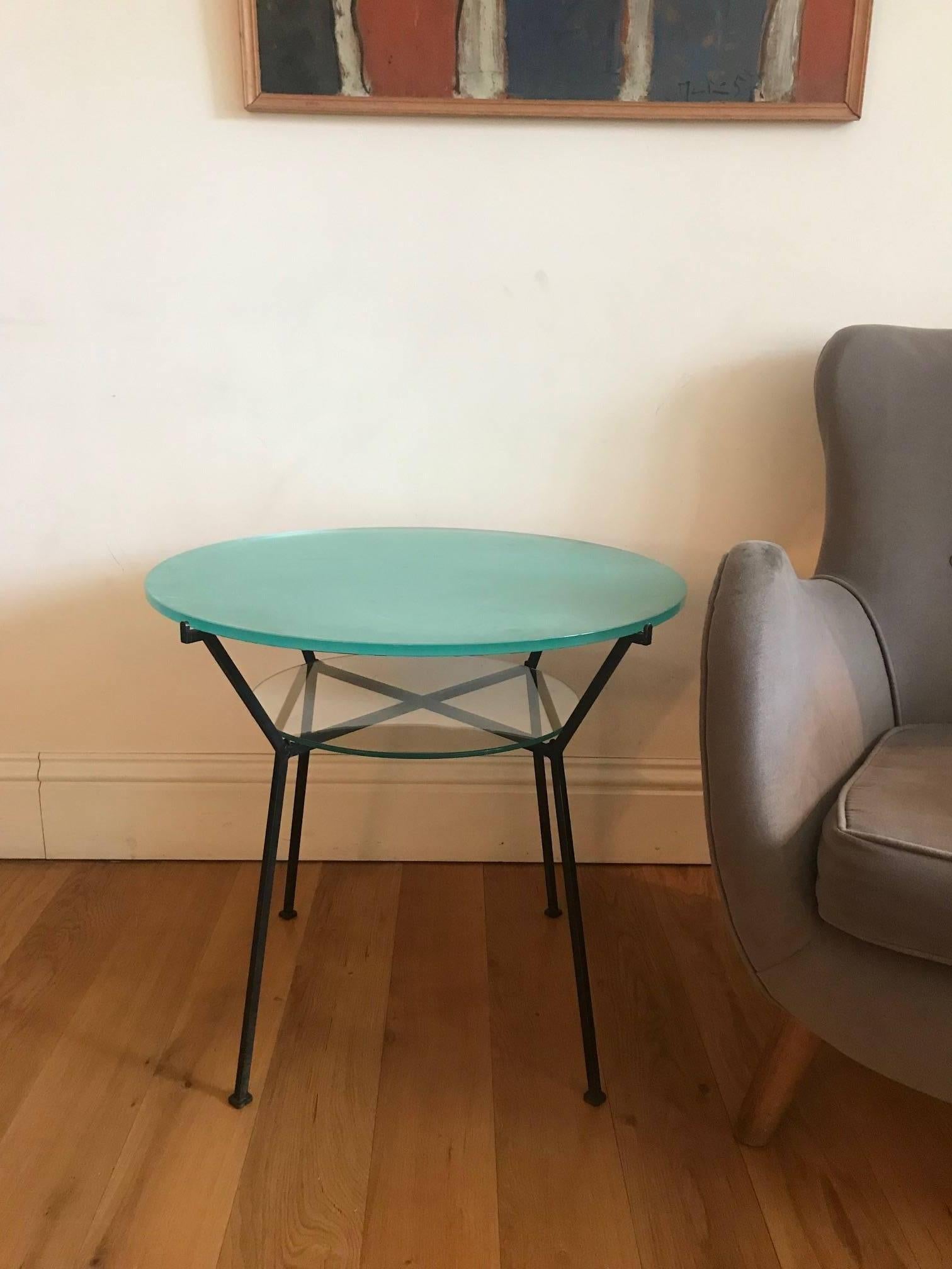 Charles Ramos Side Cocktail Table, French, circa 1960s For Sale 4