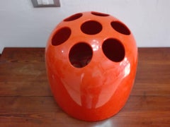 1966, Emma Gismondi Schweinberger for Artemide, Red Dedalo Umbrella Stand