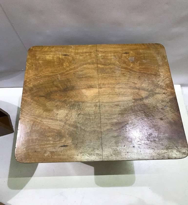 Beveled Coffee Table Art Deco in Root